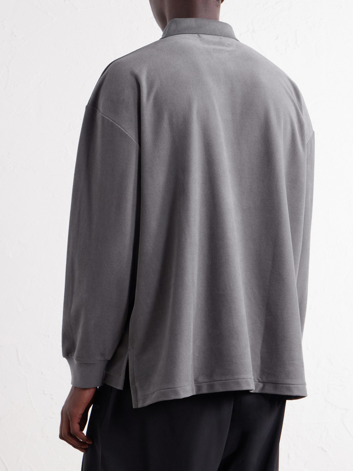 Cotton-Blend Piqué Polo Shirt