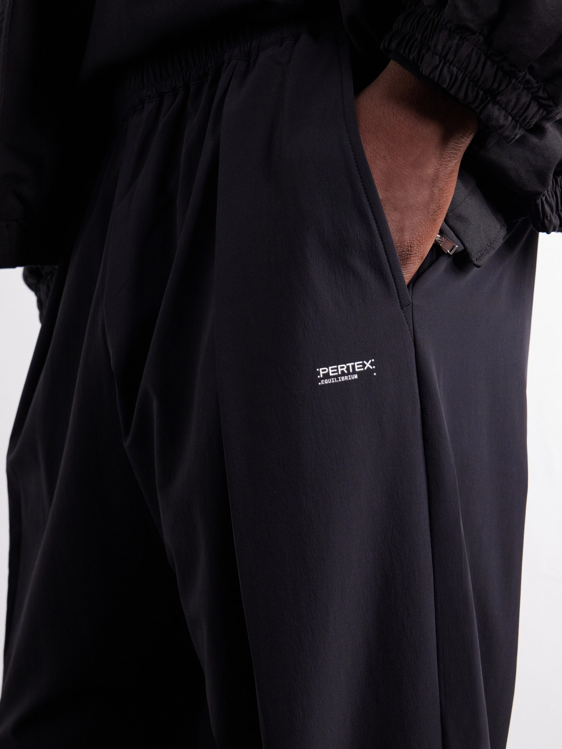 Wide-Leg Pleated Pertex® Equilibrium Trousers