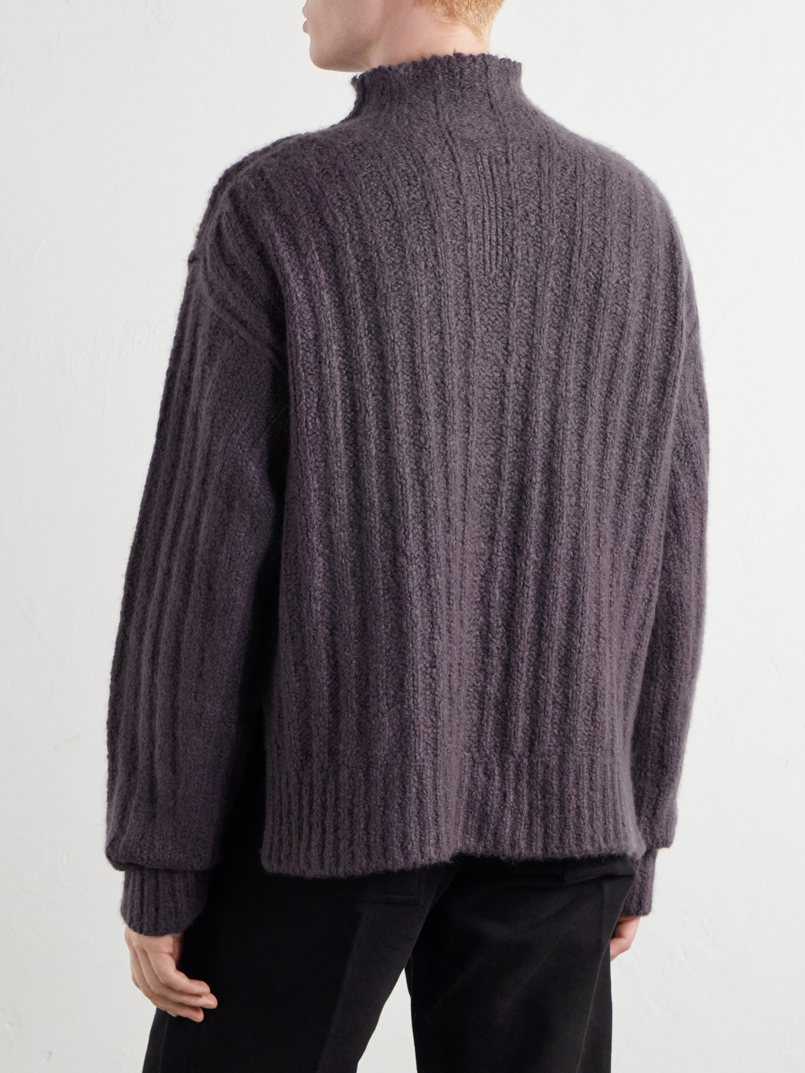 Cashmere And Silk-Blend Rollneck Sweater