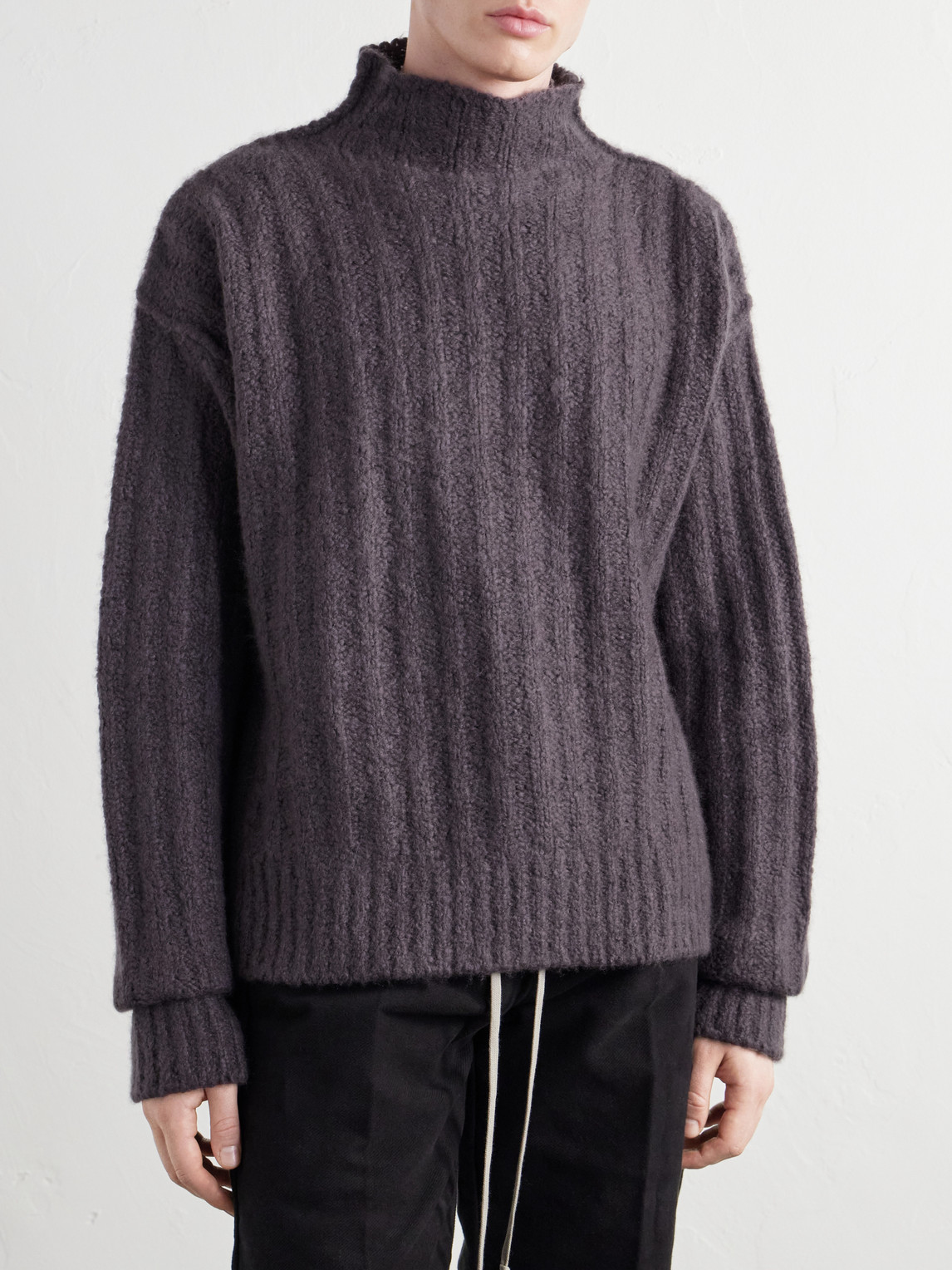 Cashmere And Silk-Blend Rollneck Sweater