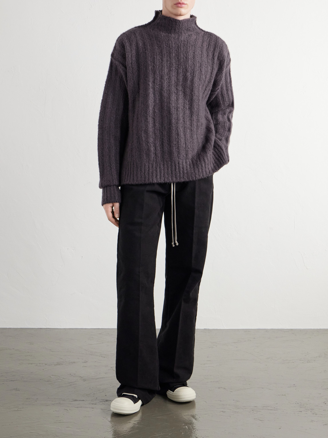 Cashmere And Silk-Blend Rollneck Sweater