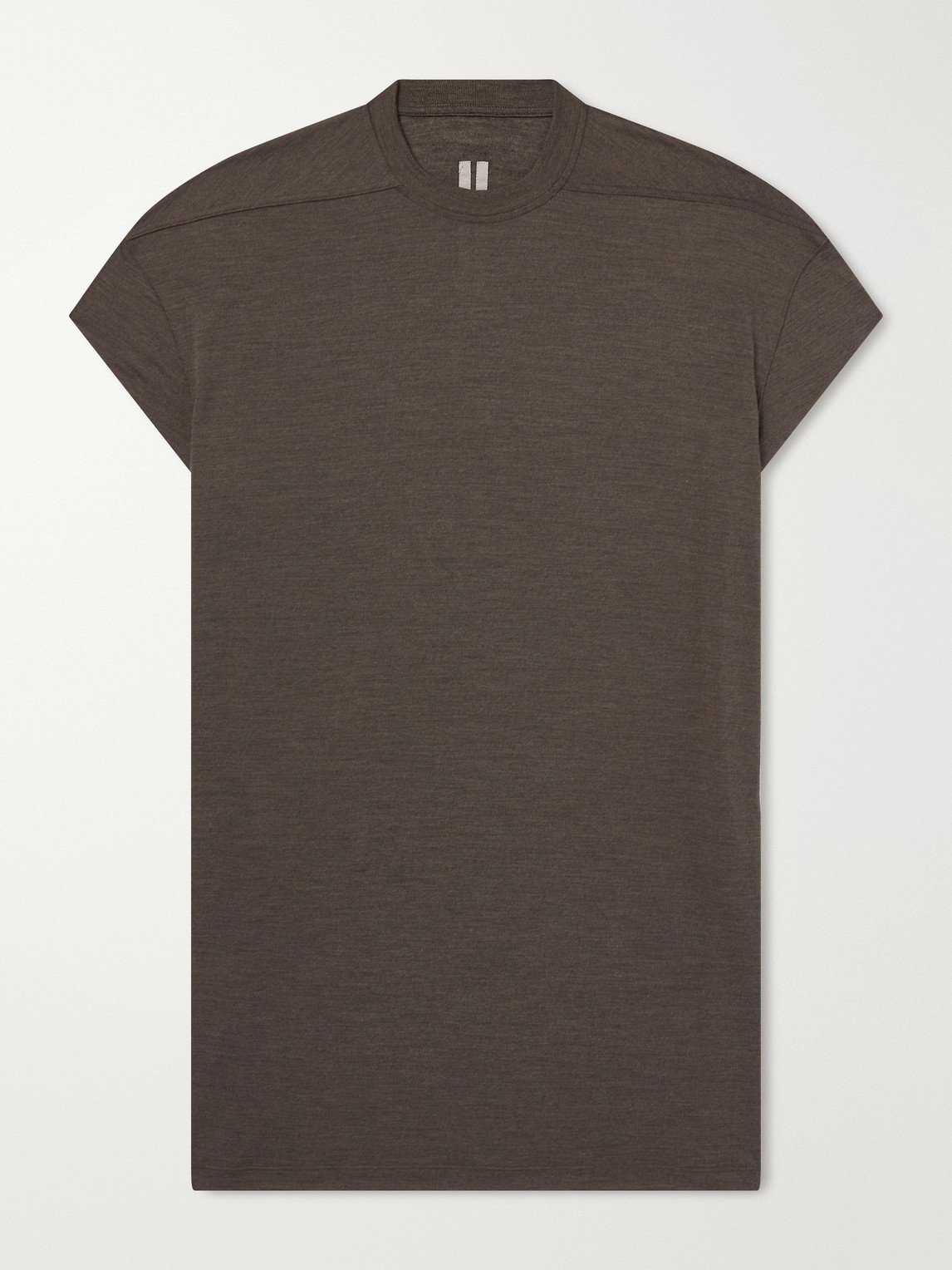 Jumbo Wool And Silk-Blend Jersey T-Shirt