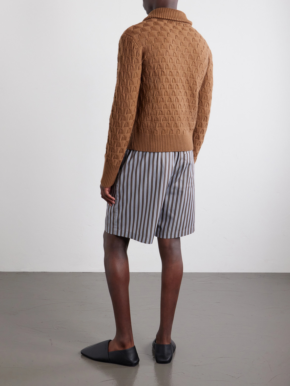 Wool Half-Zip Sweater