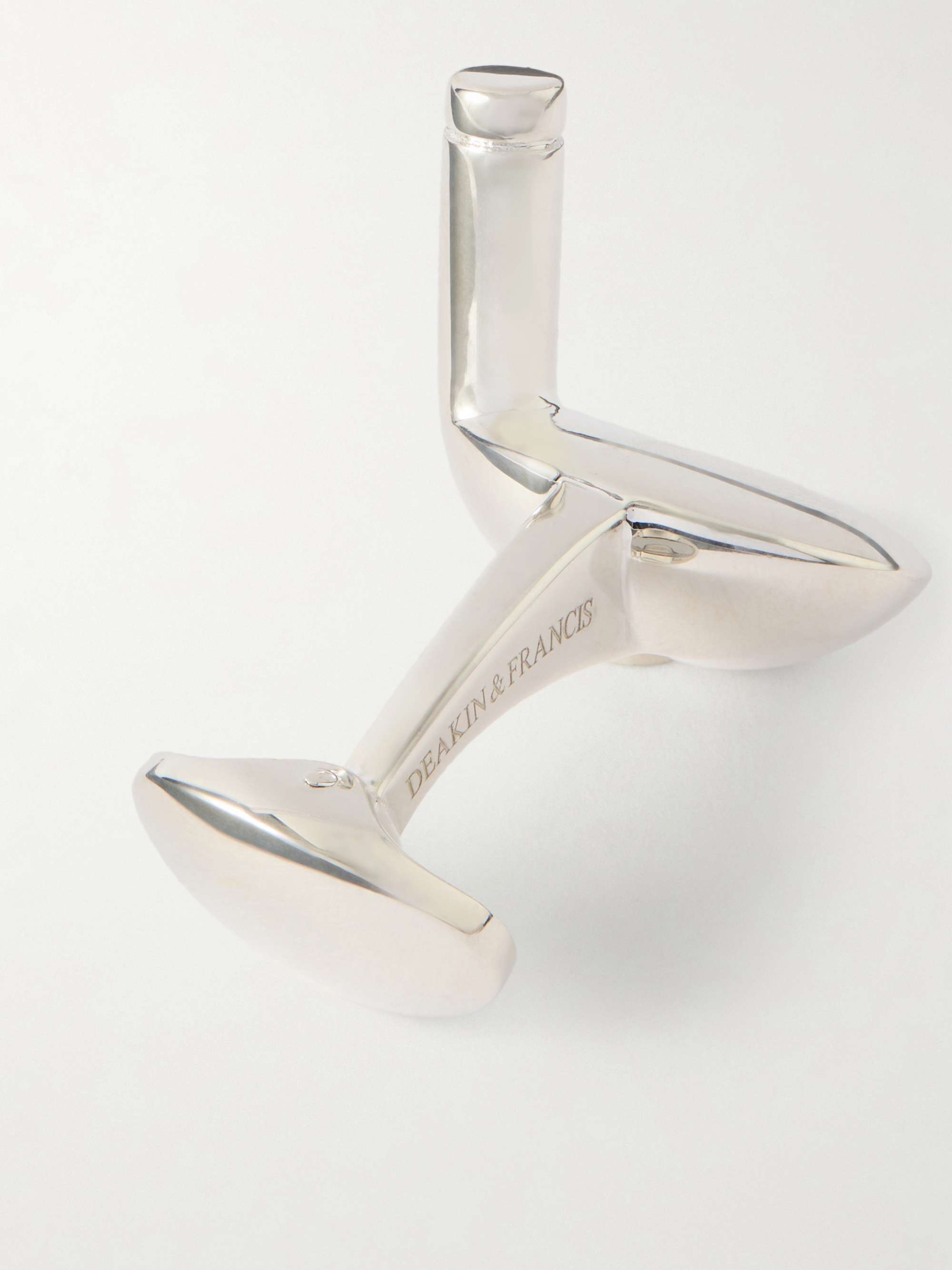 TOM FORD Knot 18-Karat White Gold Cufflinks for Men | MR PORTER