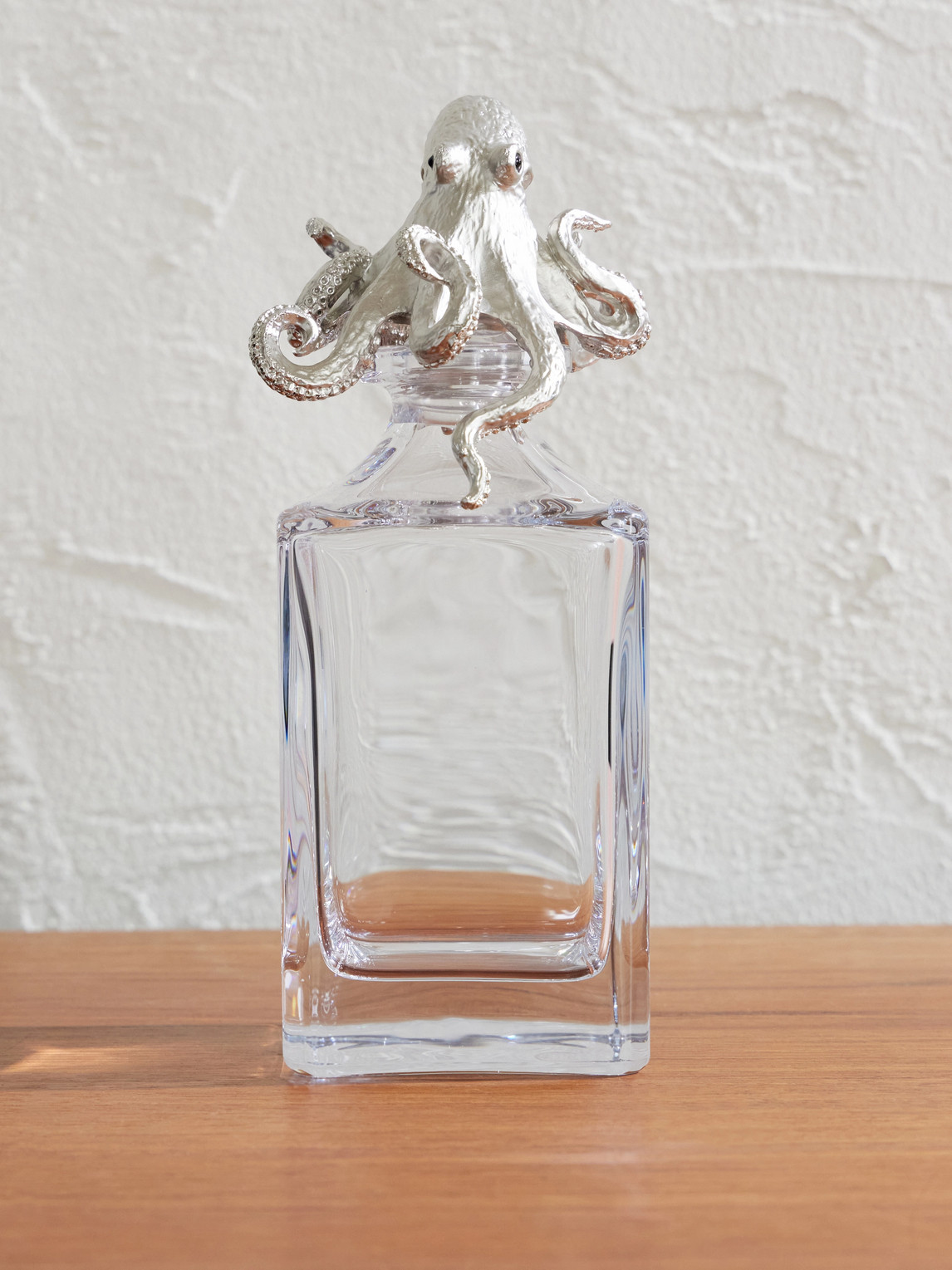 Deakin & Francis Octopus Silver-tone And Crystal Decanter In Multi
