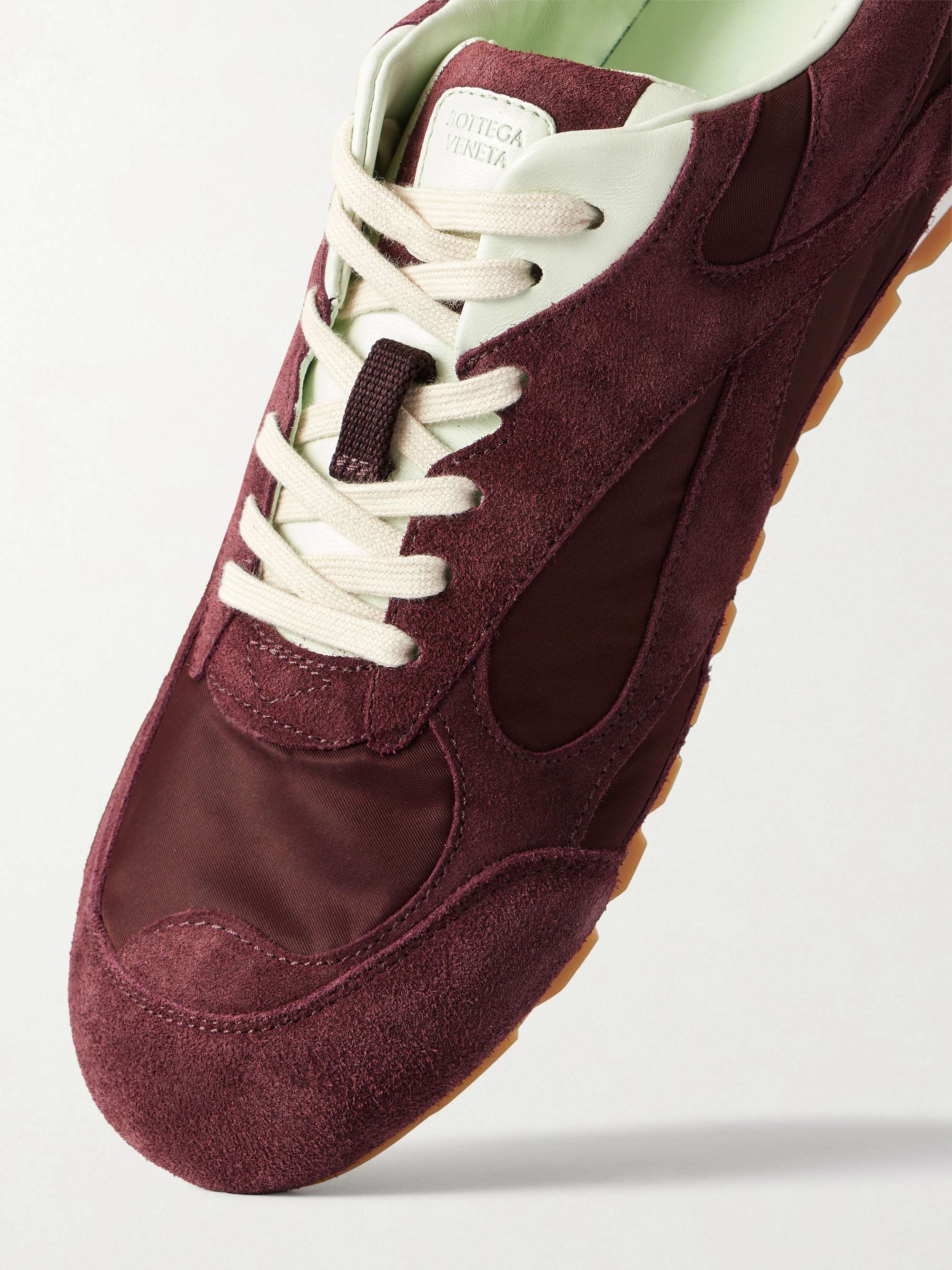 BOTTEGA VENETA Orbit Flash Suede and Nylon Sneakers for Men | MR