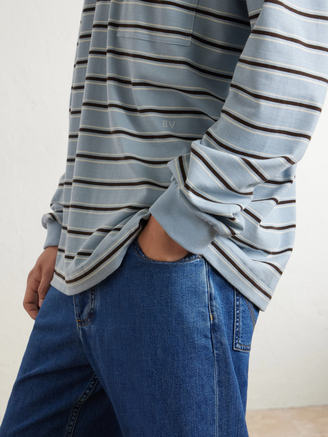Striped Cotton-Piqué Polo Shirt