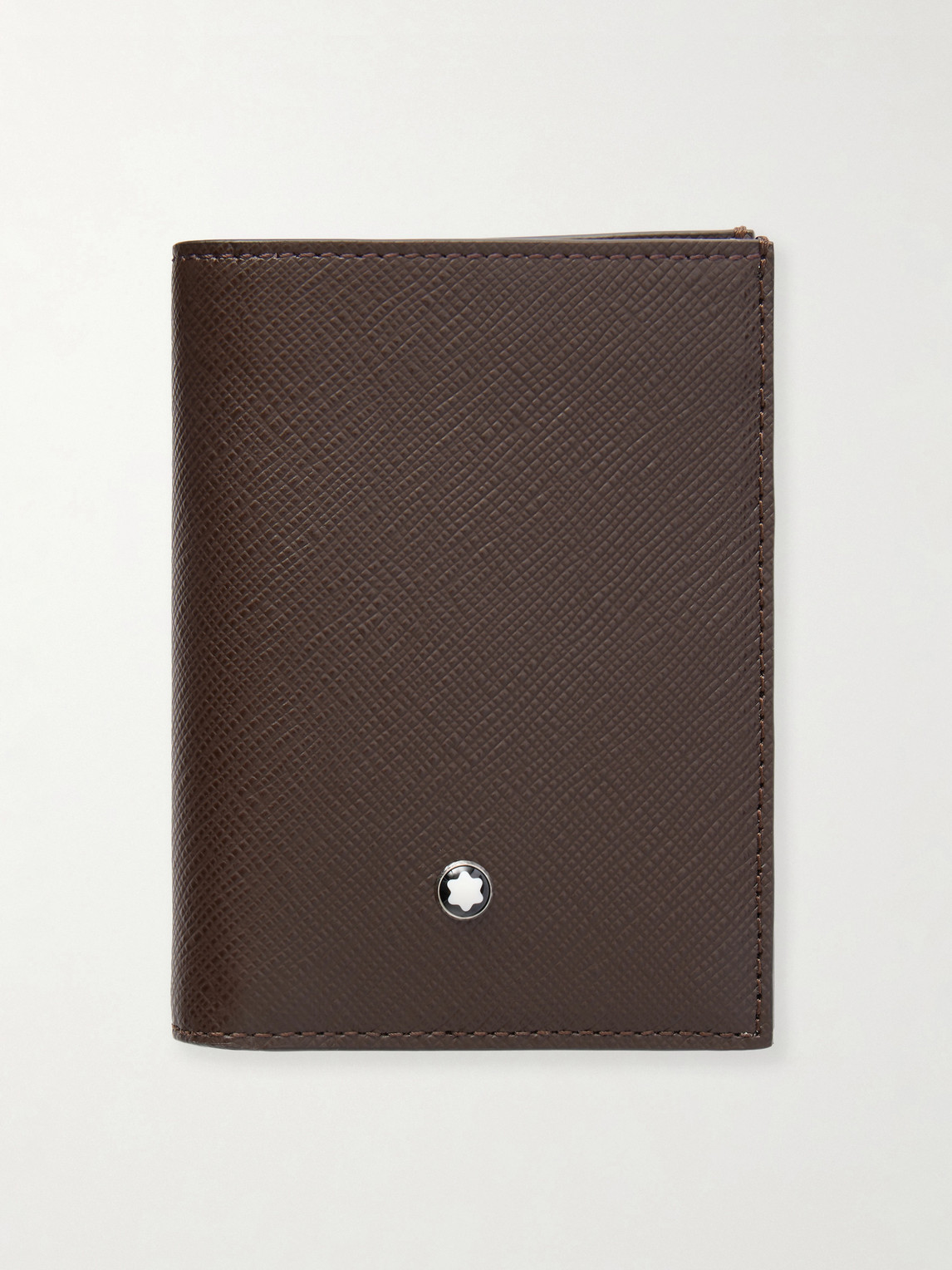 Cross-Grain Leather Billfold Wallet