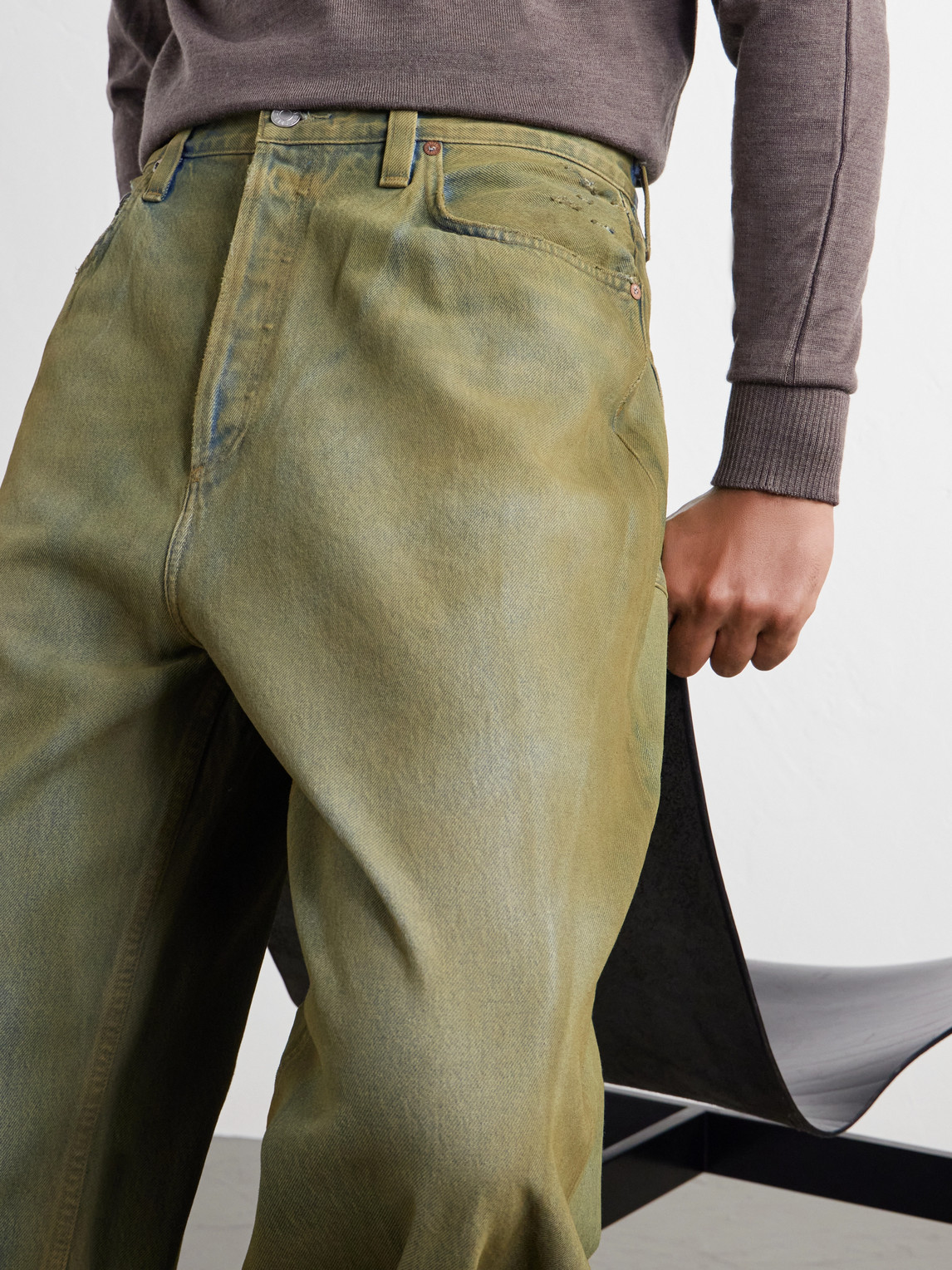 Bagley Wide-Leg Jeans