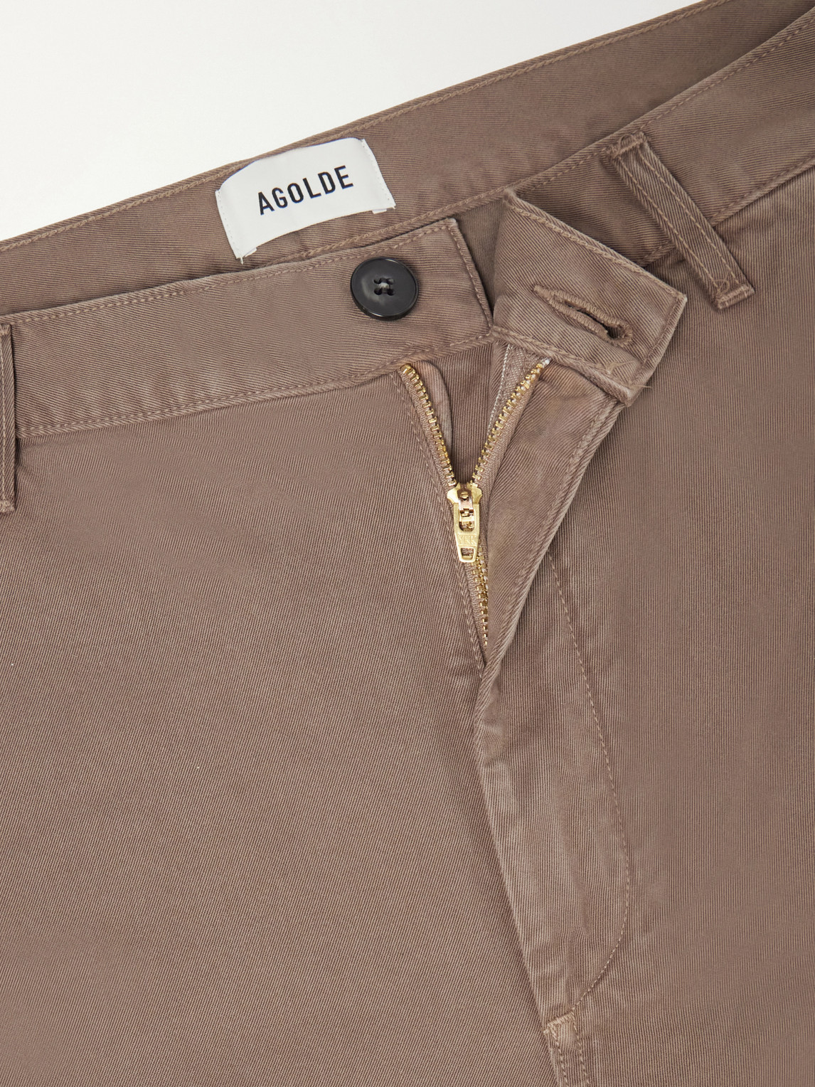 Warwick Wide-Leg Cotton-Twill Trousers