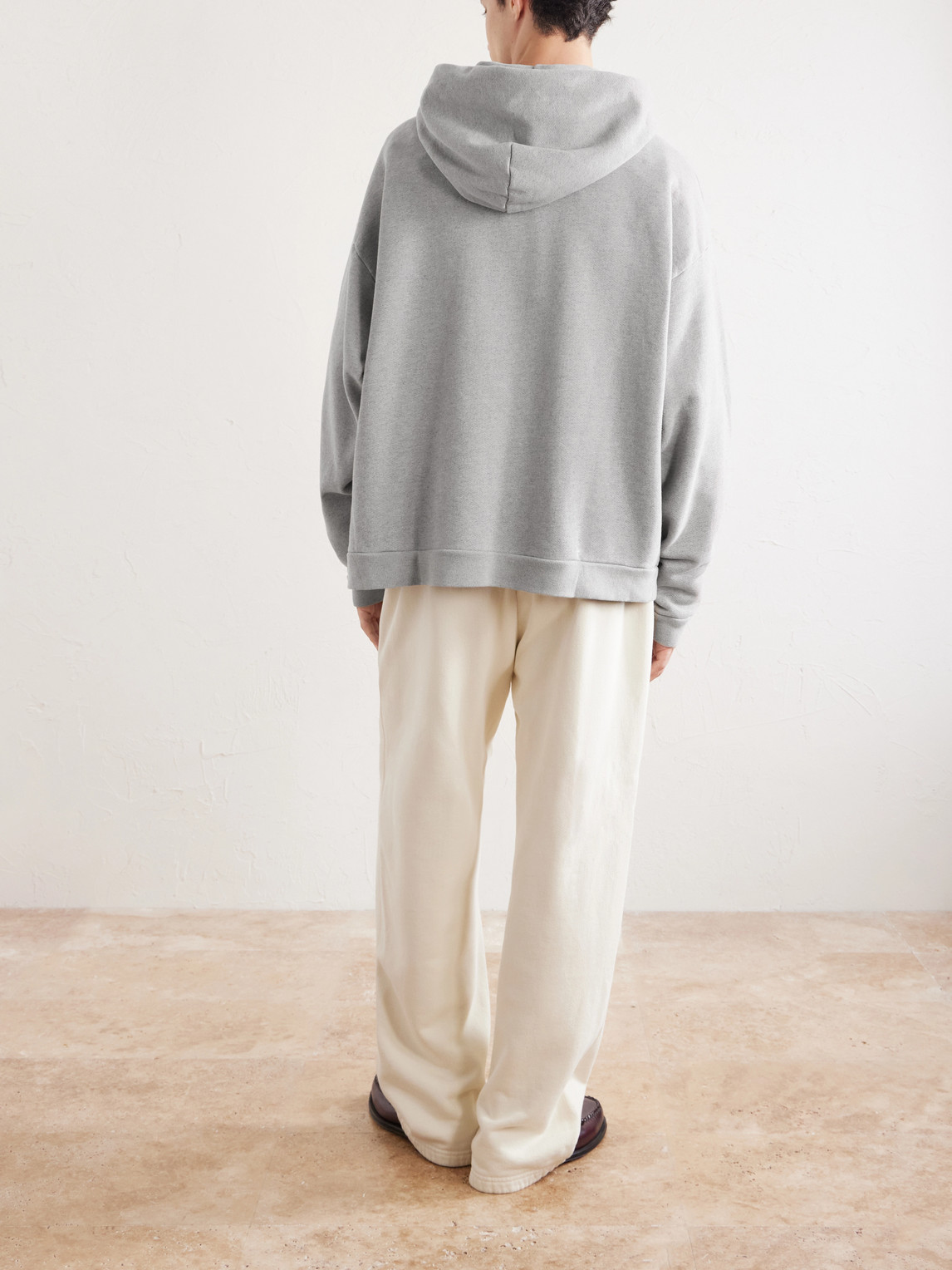 Salford Cotton-Blend Jersey Hoodie