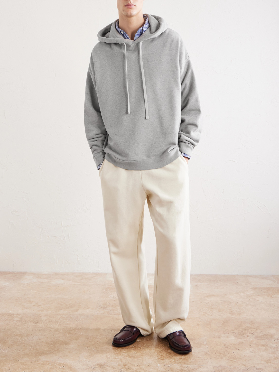 Salford Cotton-Blend Jersey Hoodie