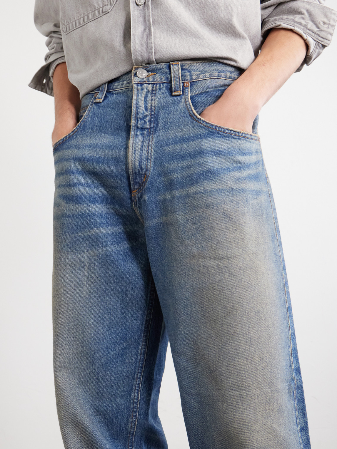 Fusion Regenerative Wide-Leg Jeans