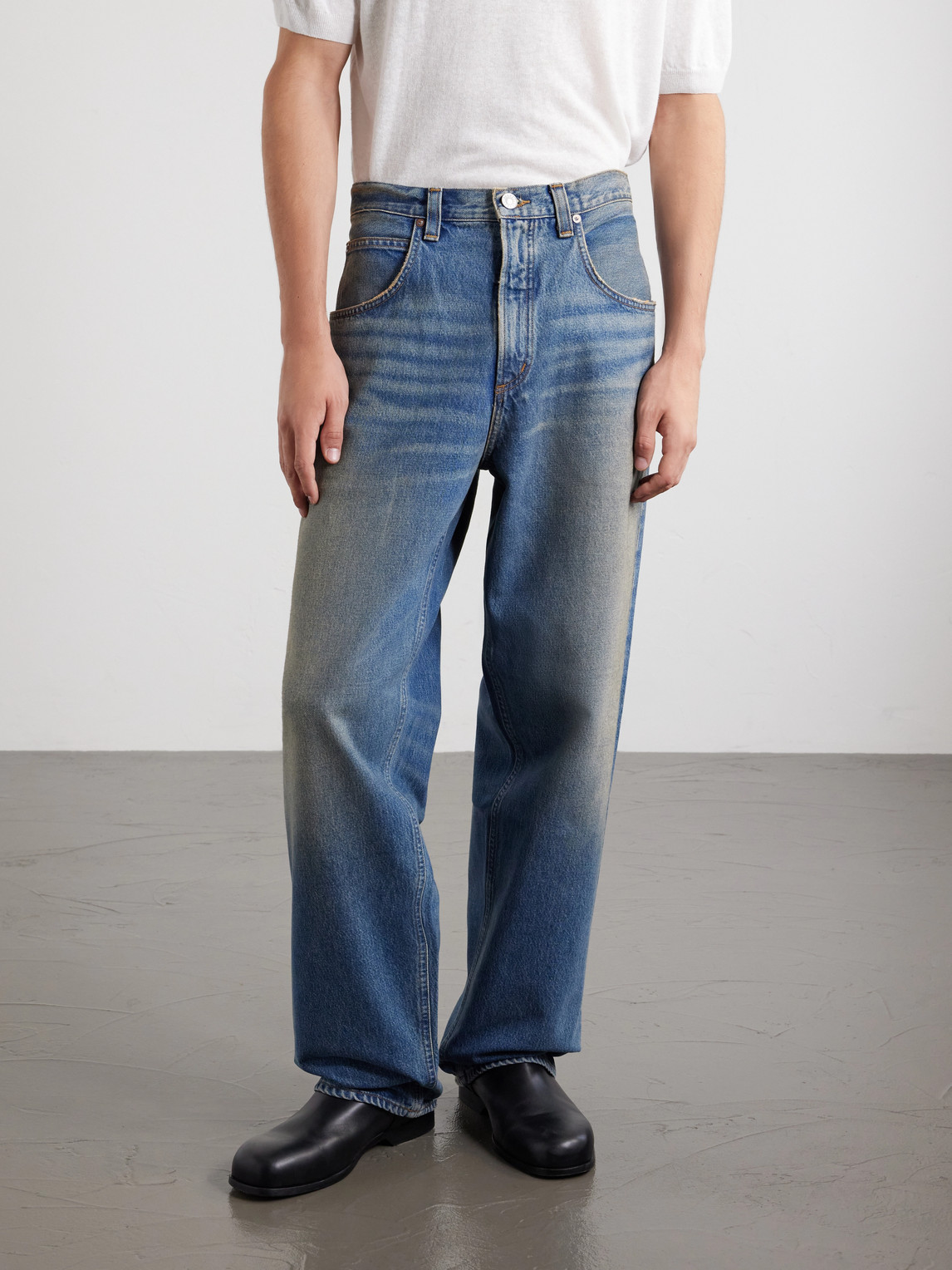 Fusion Regenerative Wide-Leg Jeans