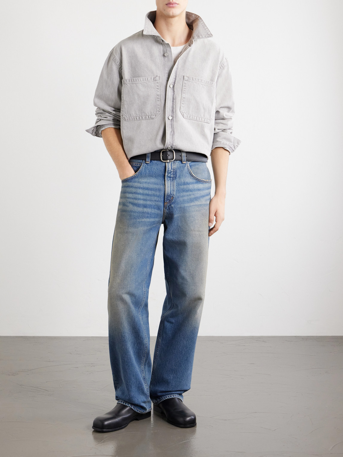 Fusion Regenerative Wide-Leg Jeans