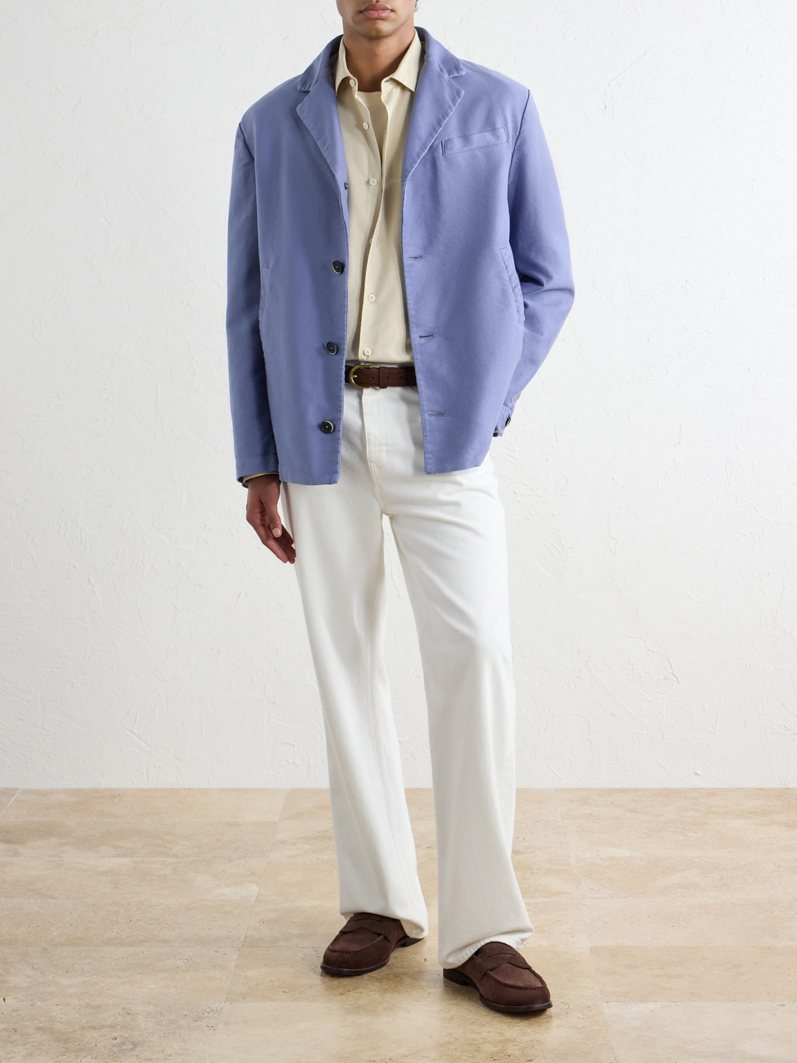Cotton-Satin Blouson