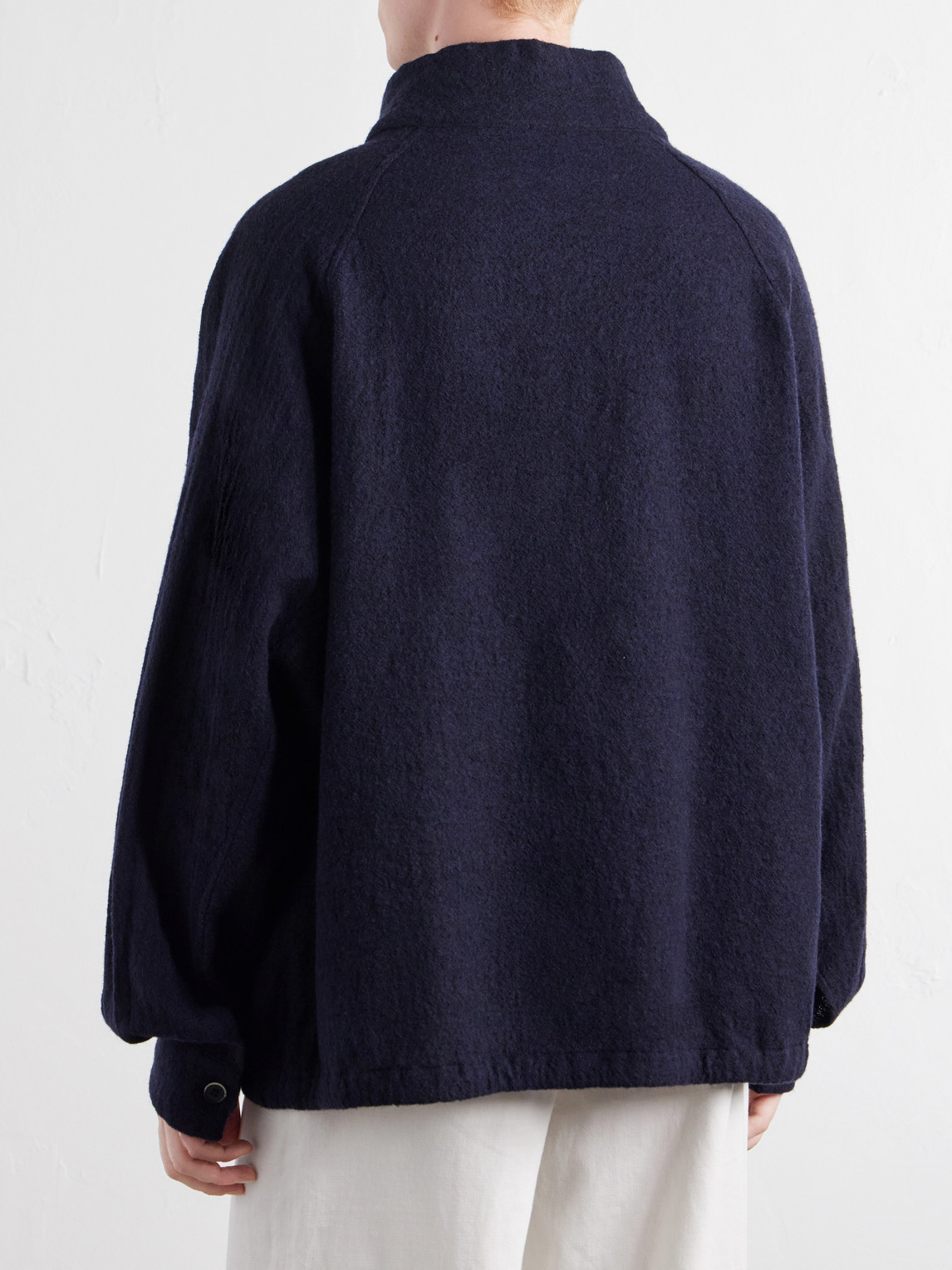 Barcarolo Virgin Wool Blouson Jacket