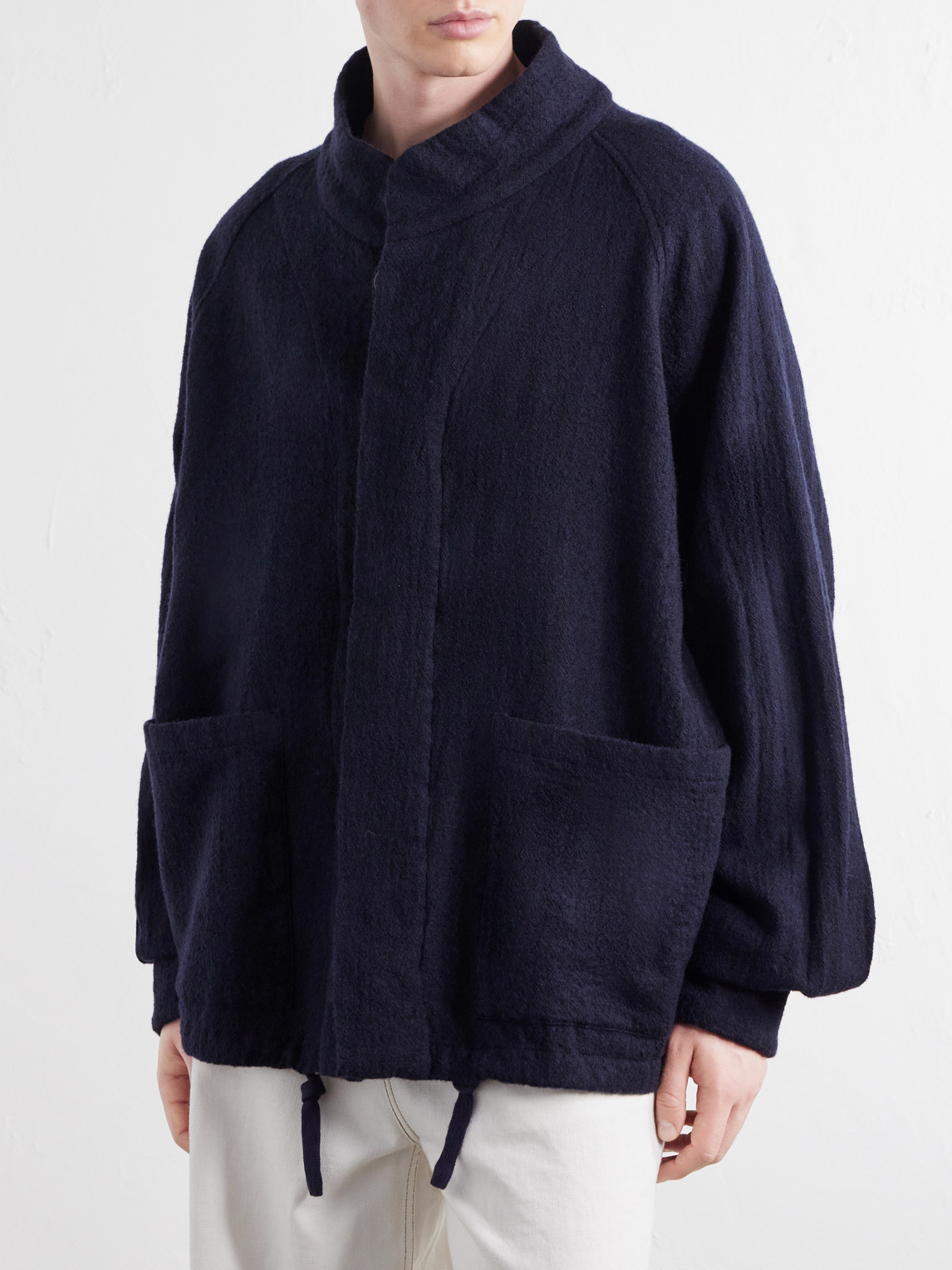 Barcarolo Virgin Wool Blouson Jacket