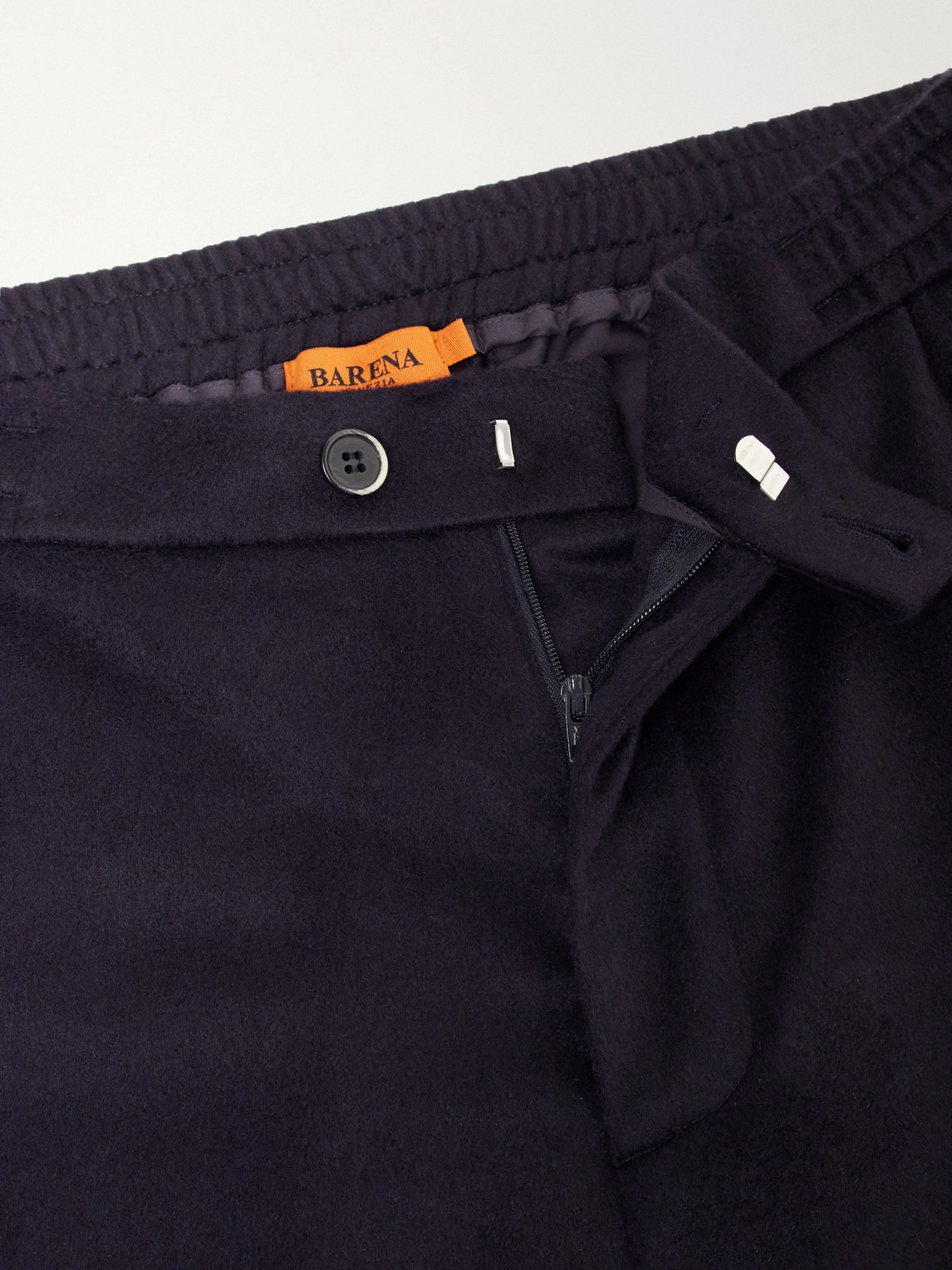 Straight-Leg Cashmere Trousers