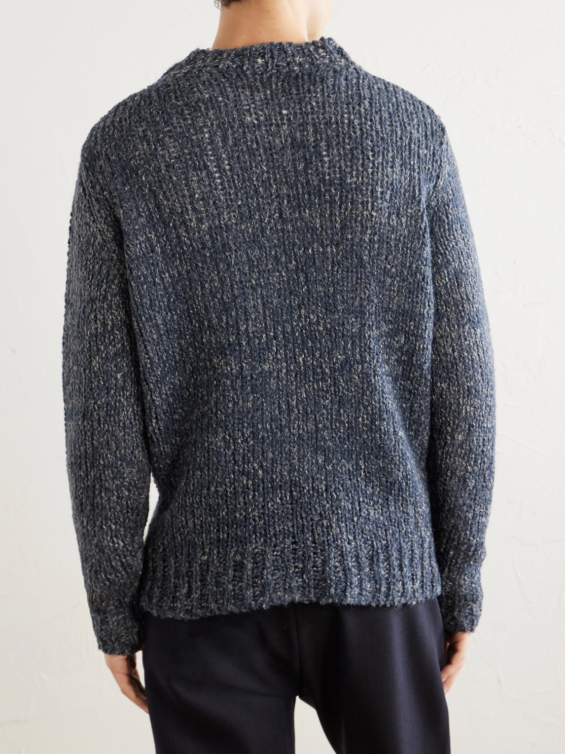 Alpaca, Wool And Linen-Blend Sweater
