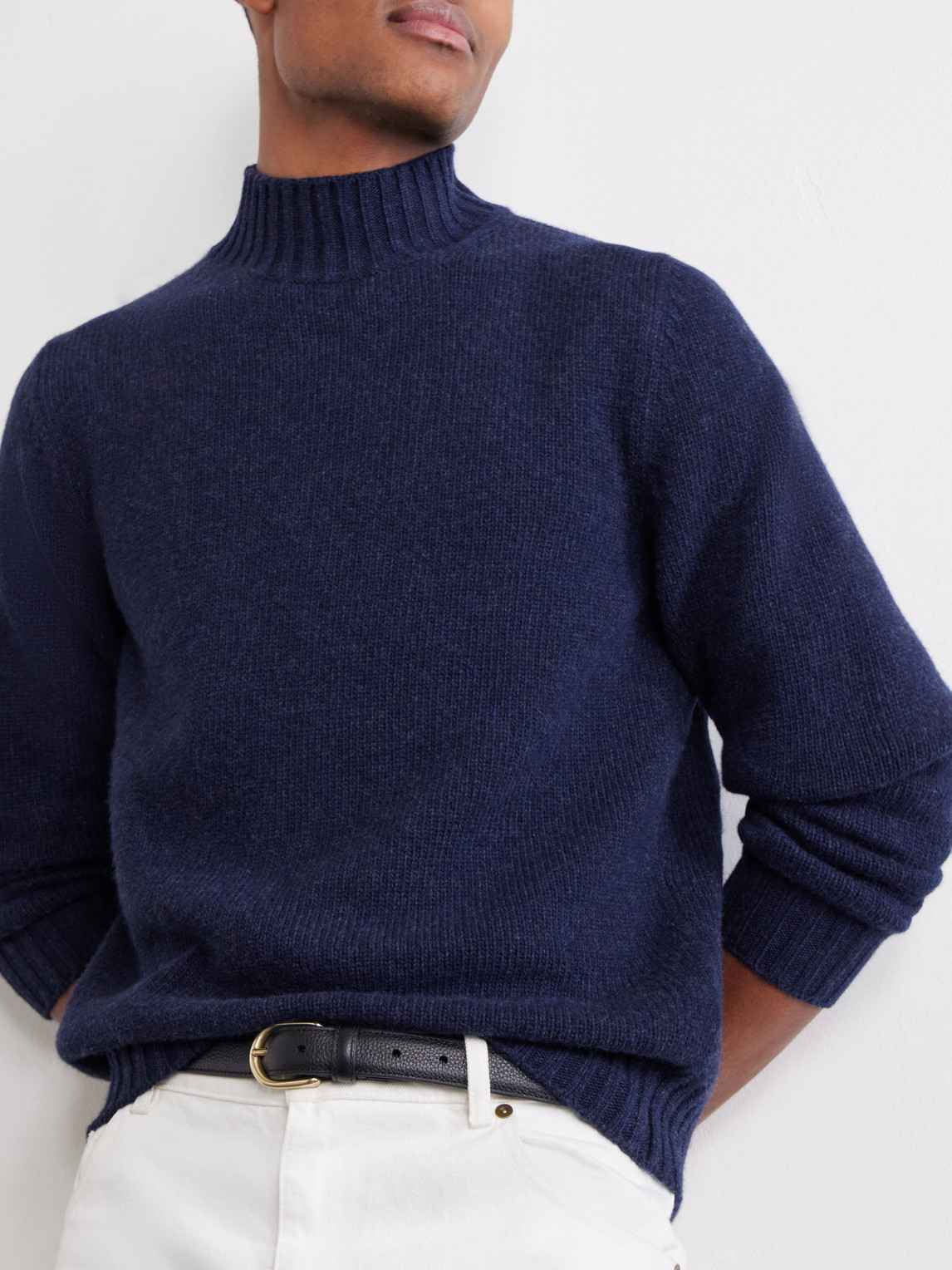 Onda Wool And Cashmere-Blend Sweater