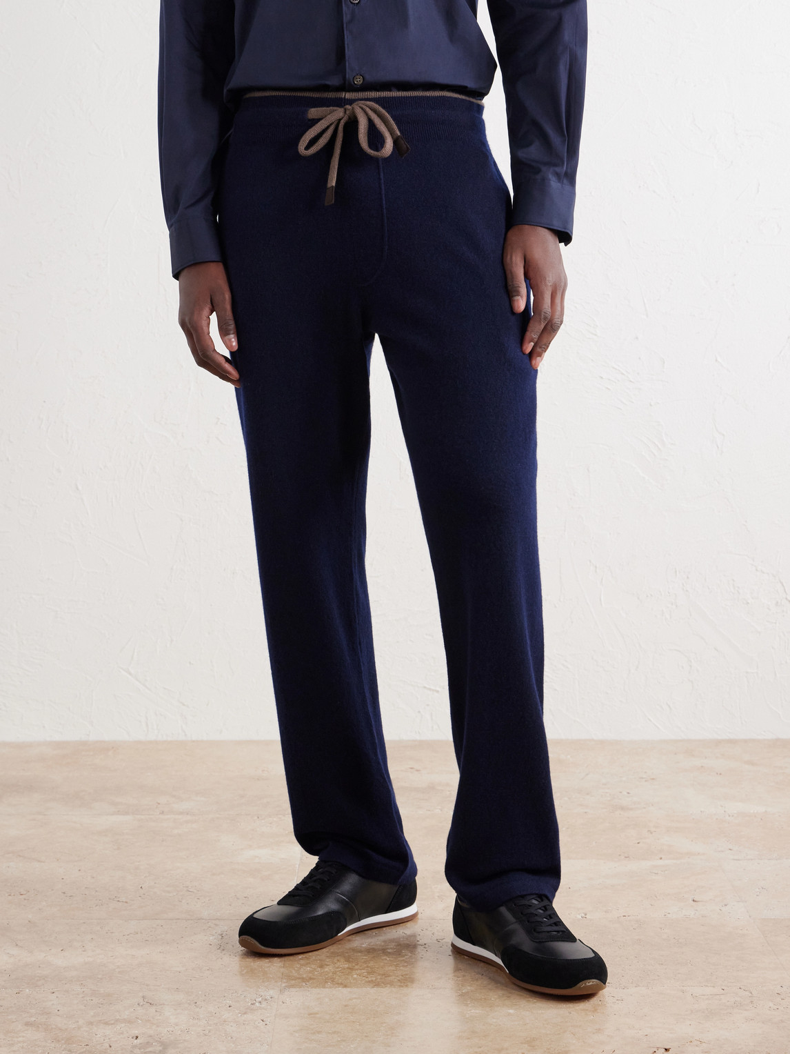 Davis Tapered Cashmere Drawstring Sweatpants