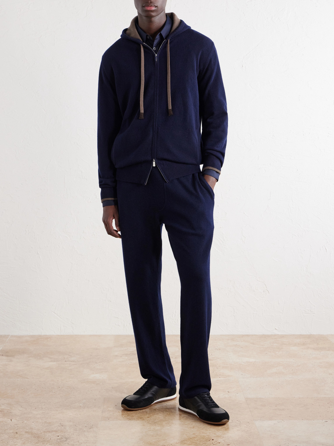 Davis Tapered Cashmere Drawstring Sweatpants