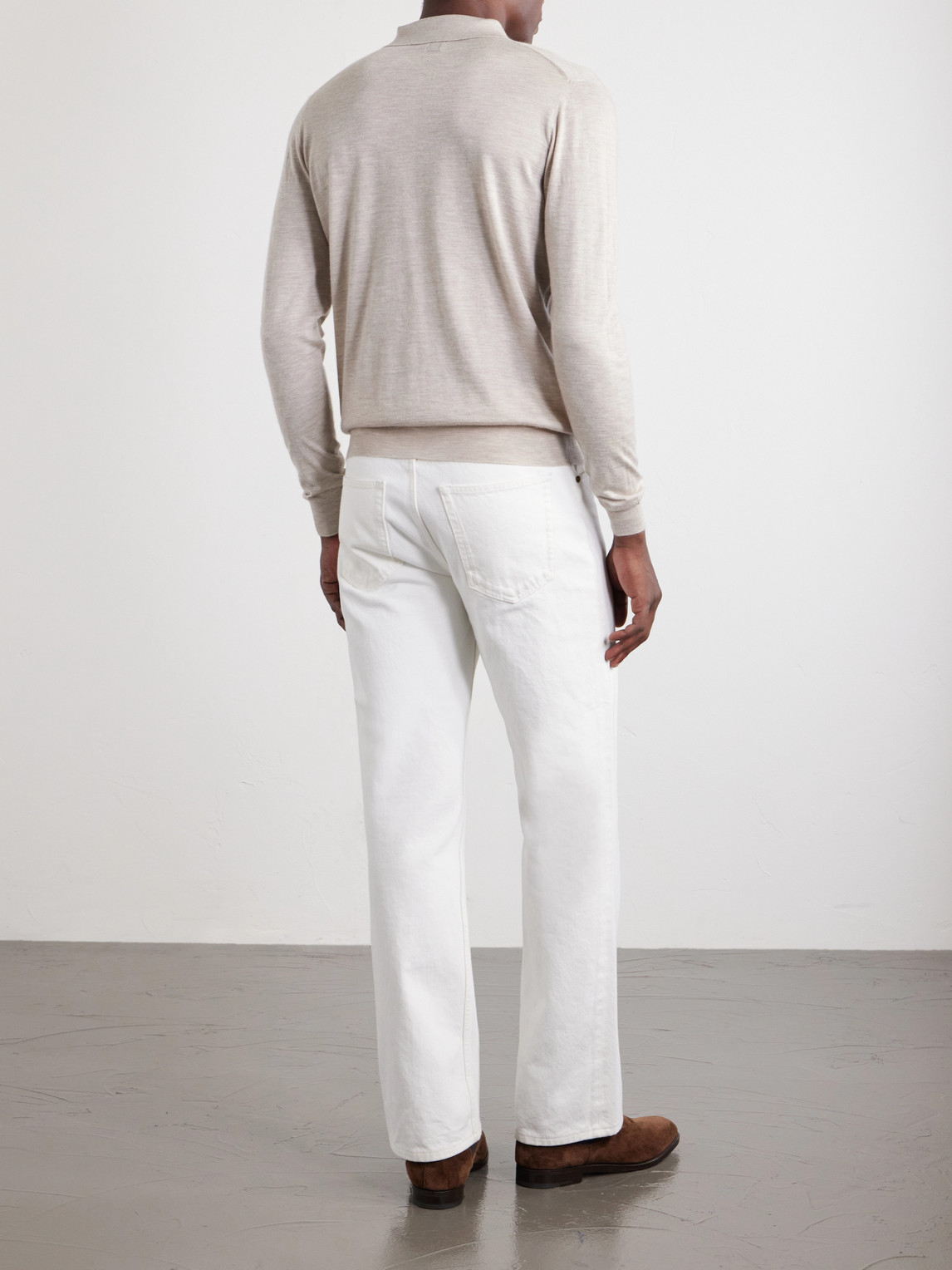 Sportman Cashmere And Silk-Blend Polo Shirt