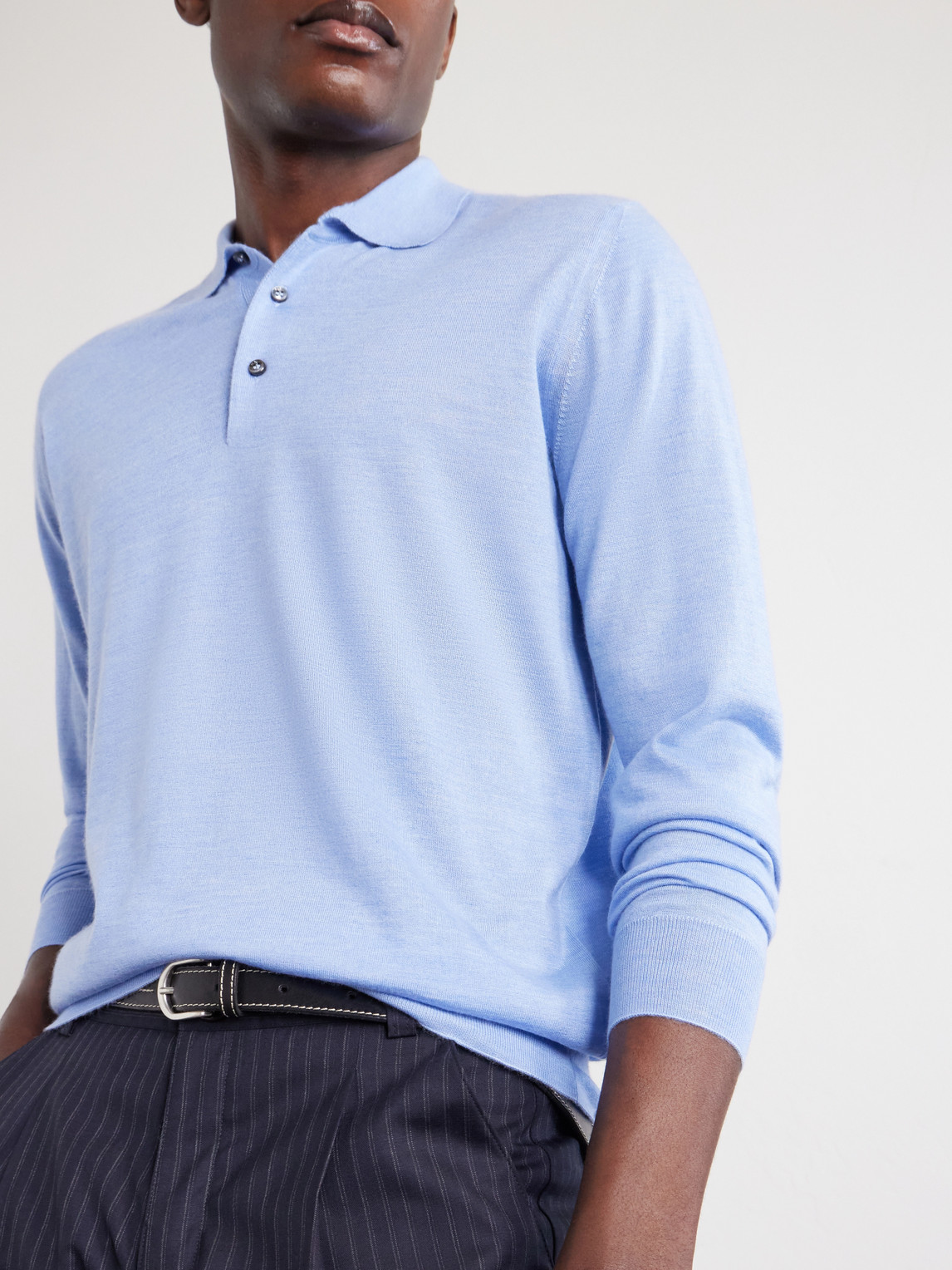 Sportman Cashmere And Silk-Blend Polo Shirt