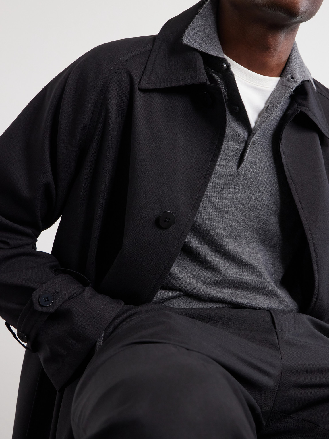 Sportman Cashmere And Silk-Blend Polo Shirt
