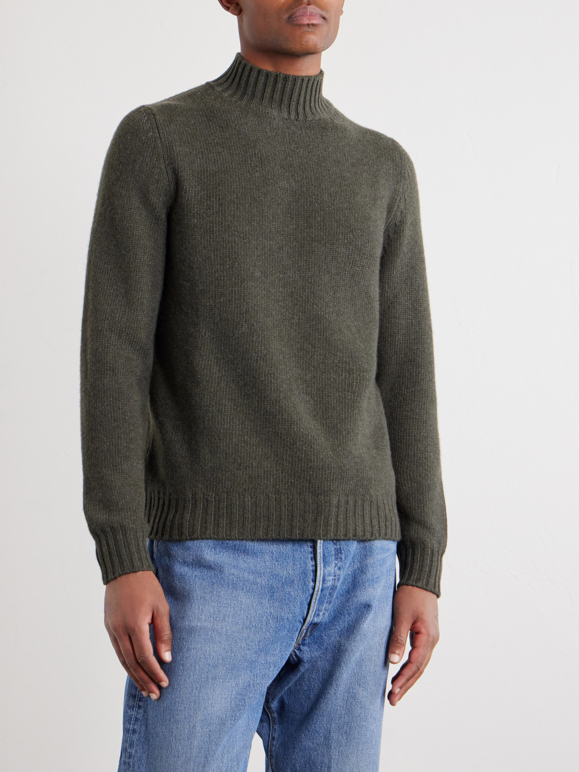 Onda Wool And Cashmere-Blend Sweater