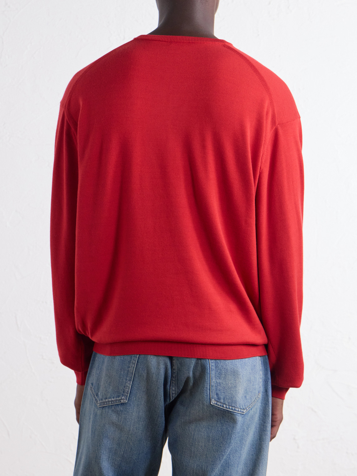 Wool Henley Sweater