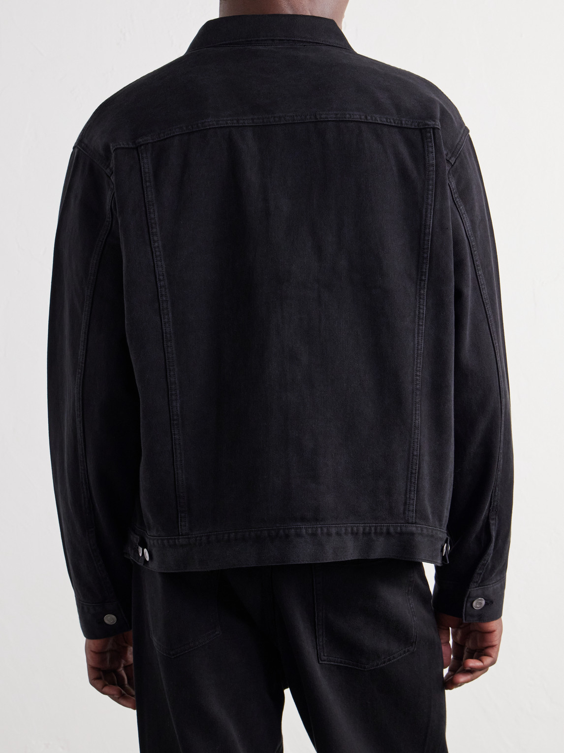 Cotton And Silk-Blend Piqué Jacket