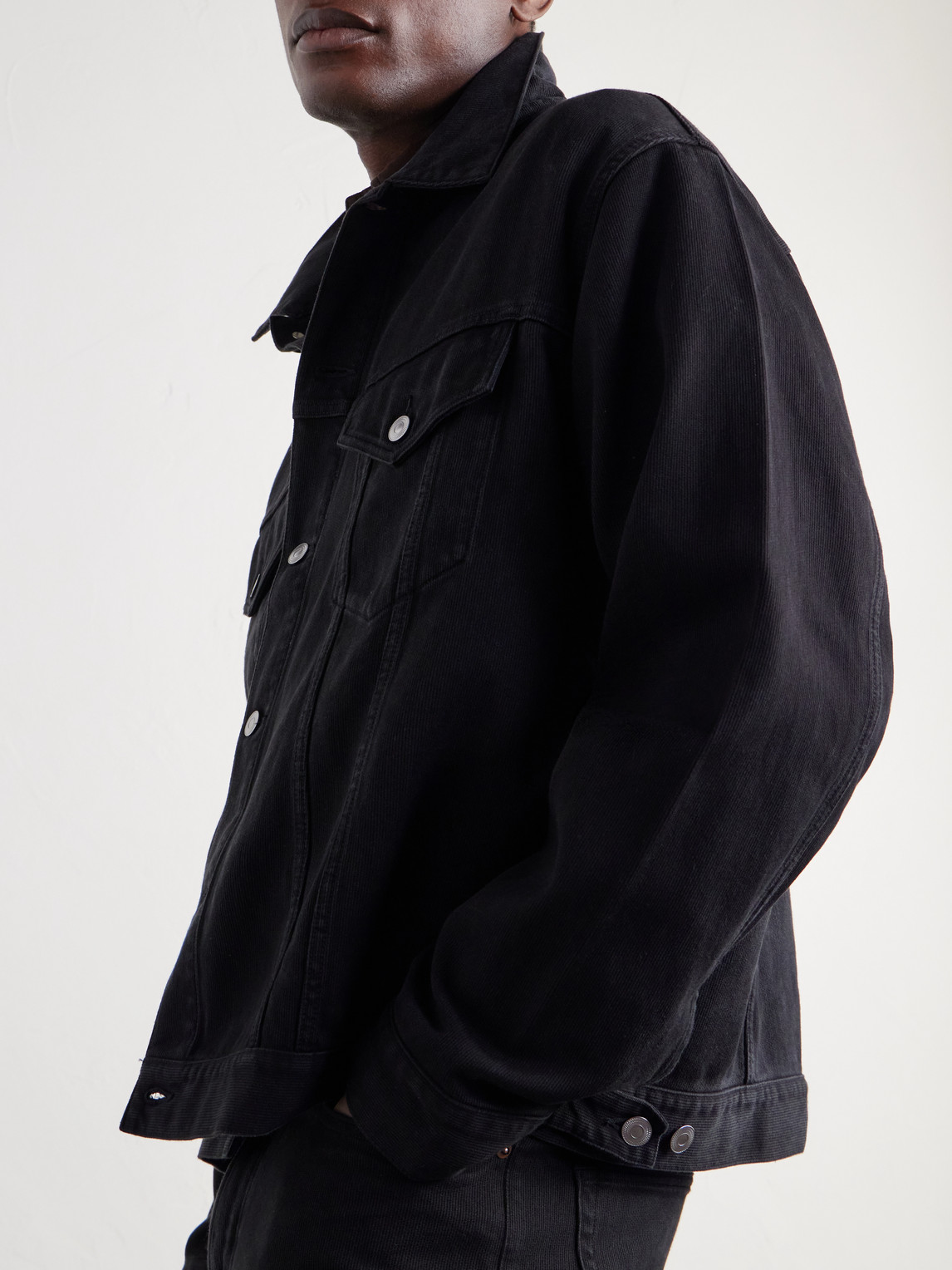 Cotton And Silk-Blend Piqué Jacket