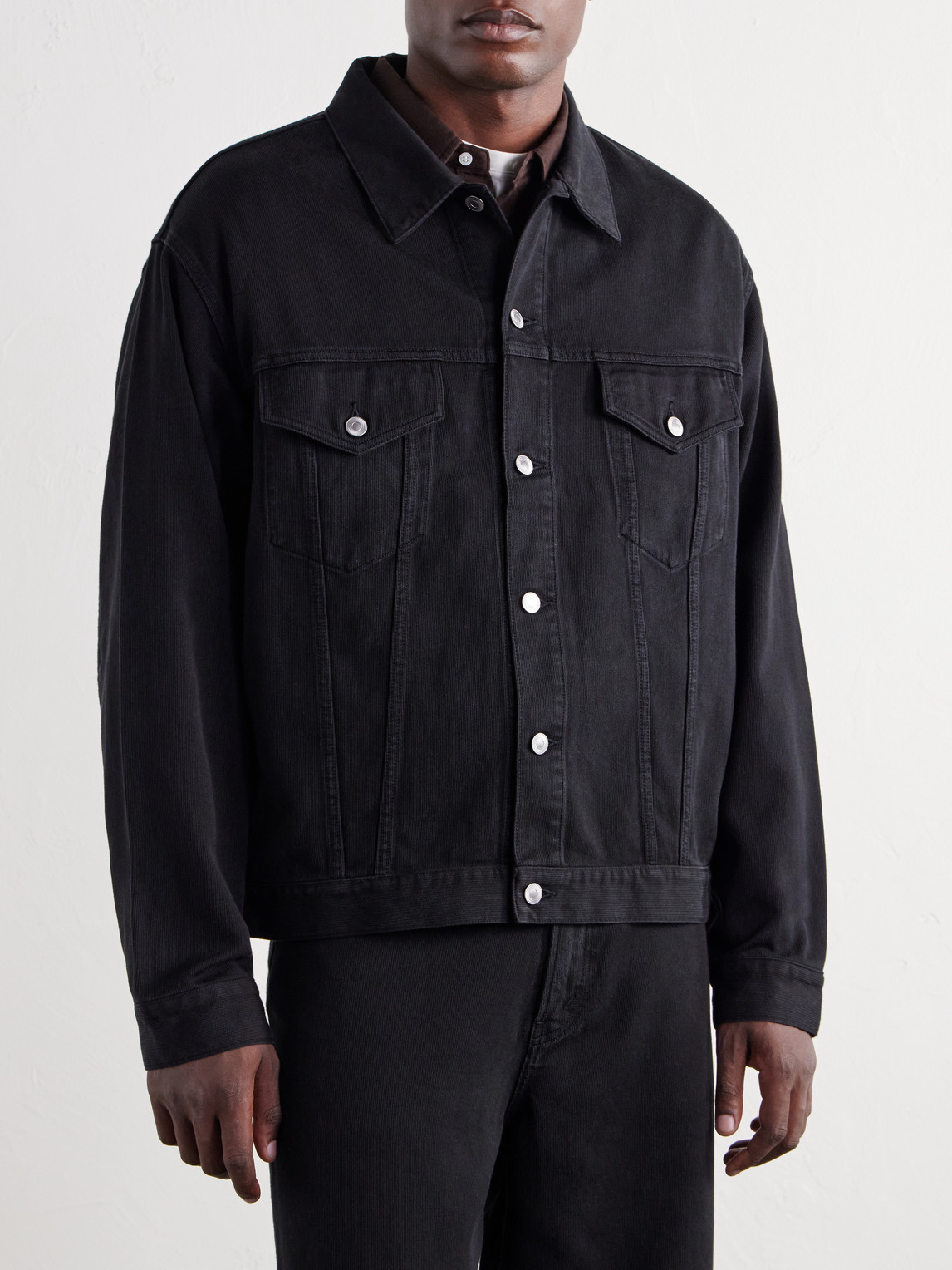 Cotton And Silk-Blend Piqué Jacket