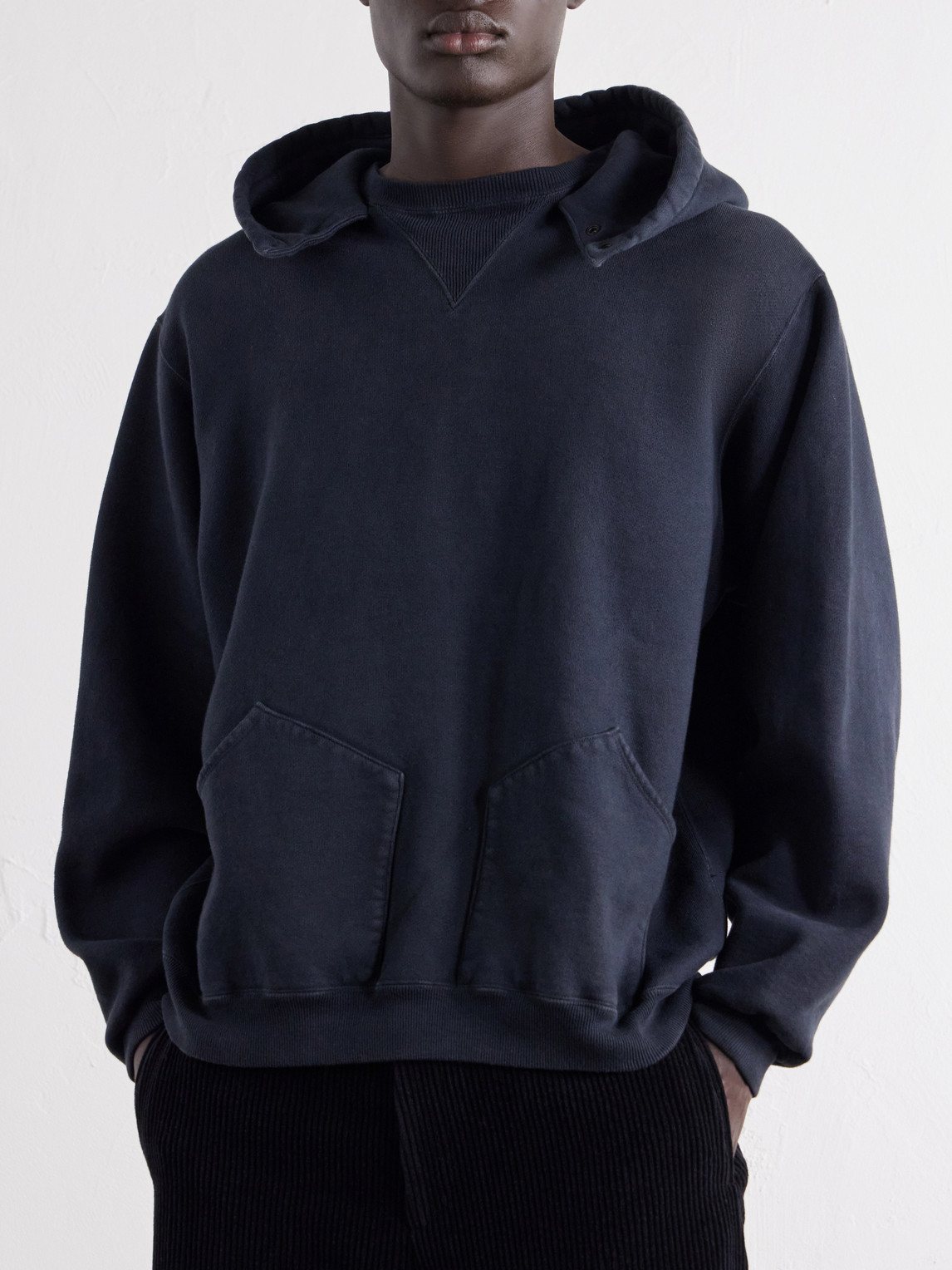 Cotton-Jersey Hoodie