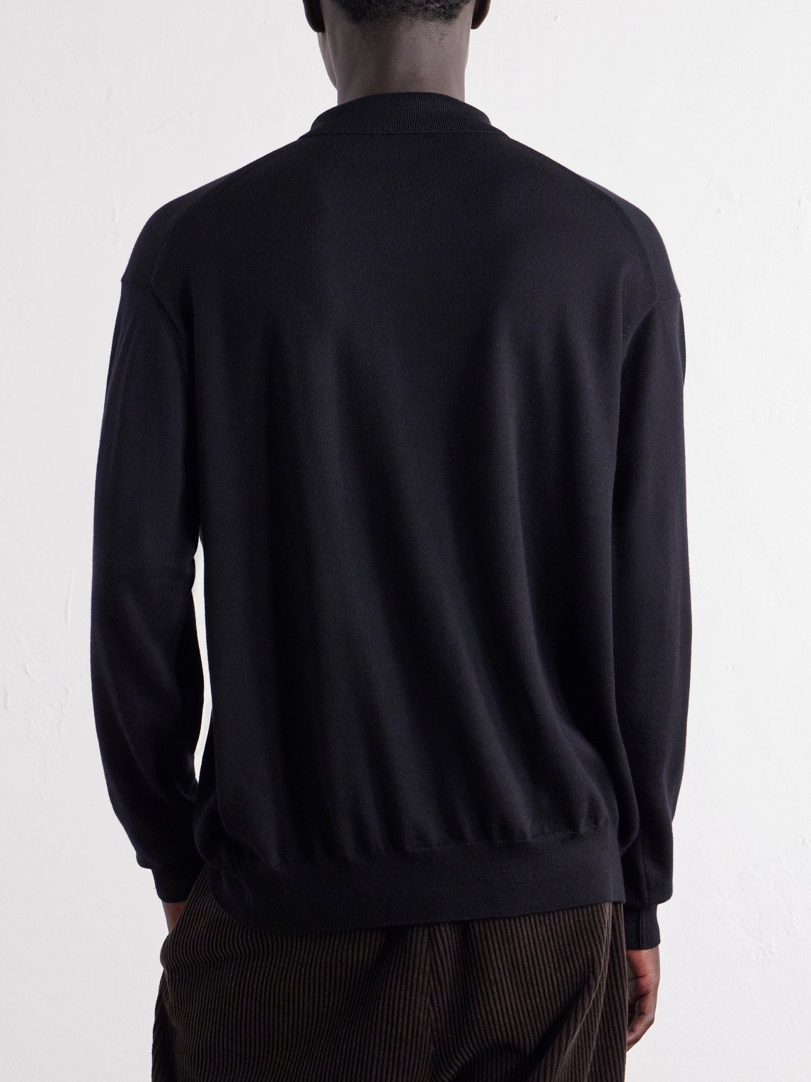 Wool Polo Shirt