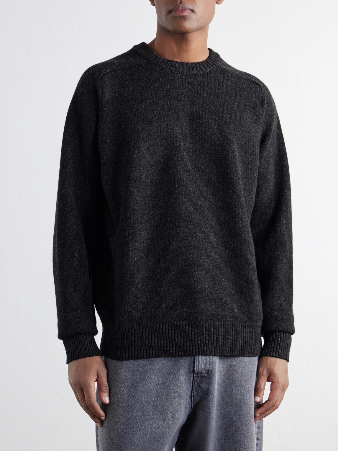 Paneled Sweater