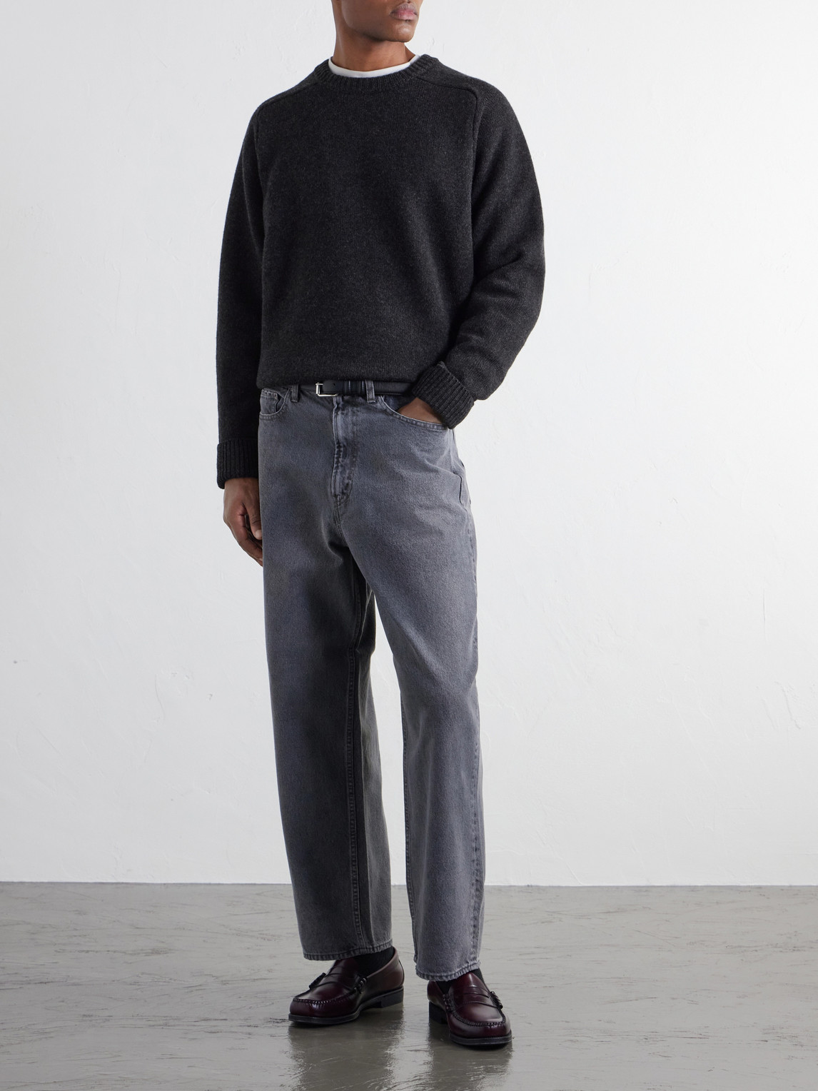 Paneled Sweater