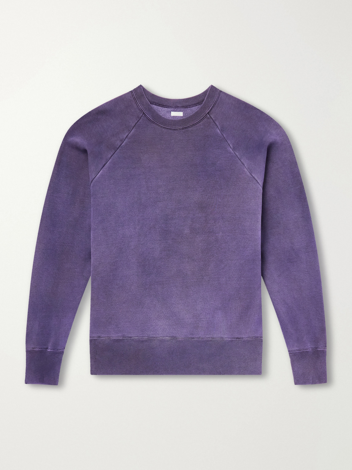A.presse Cotton-jersey Sweatshirt In Purple