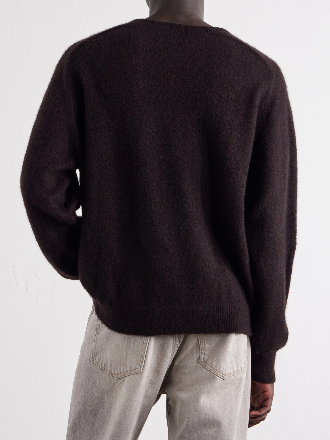Brushed Cashmere Sweater
