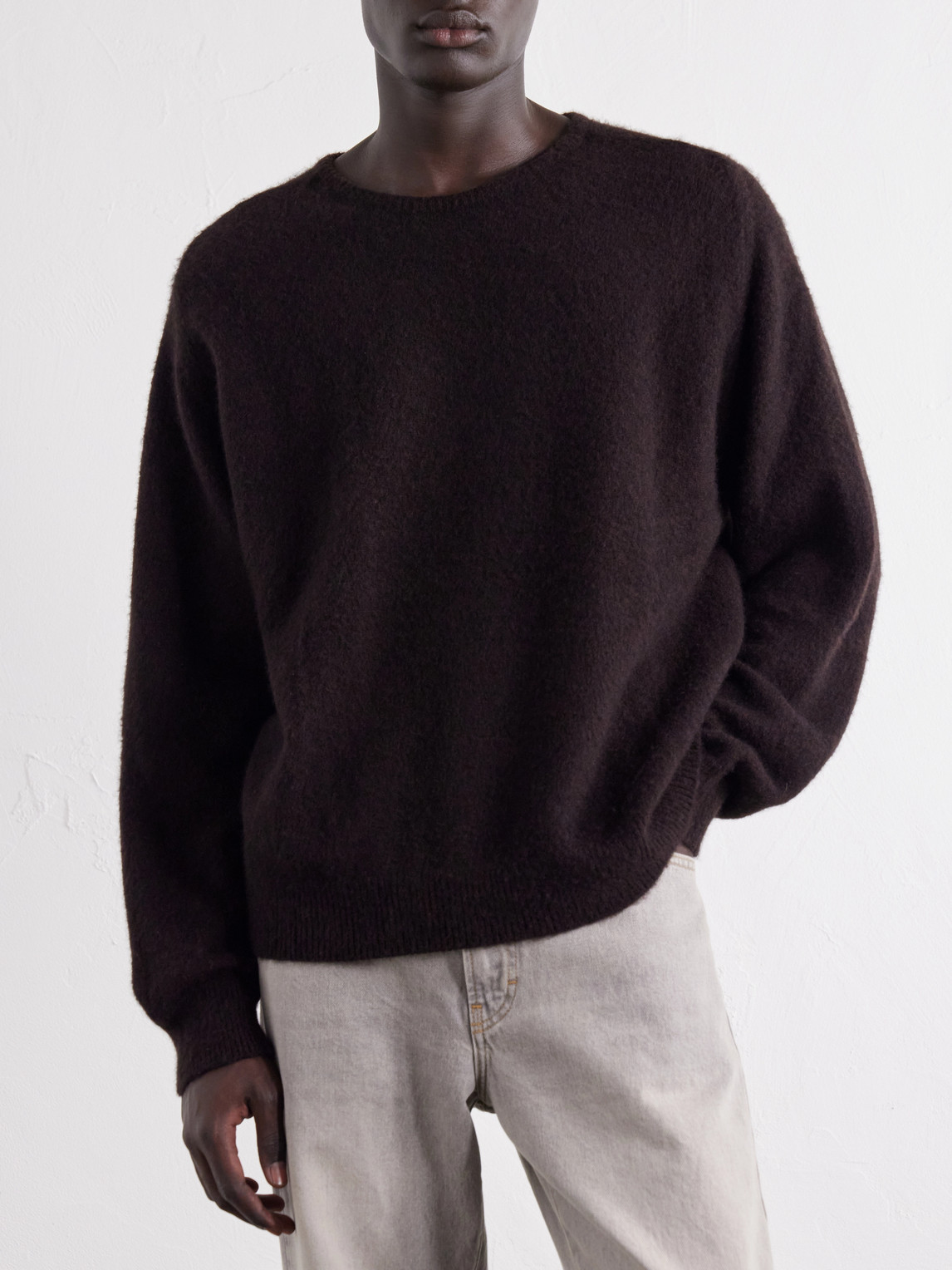 Brushed Cashmere Sweater
