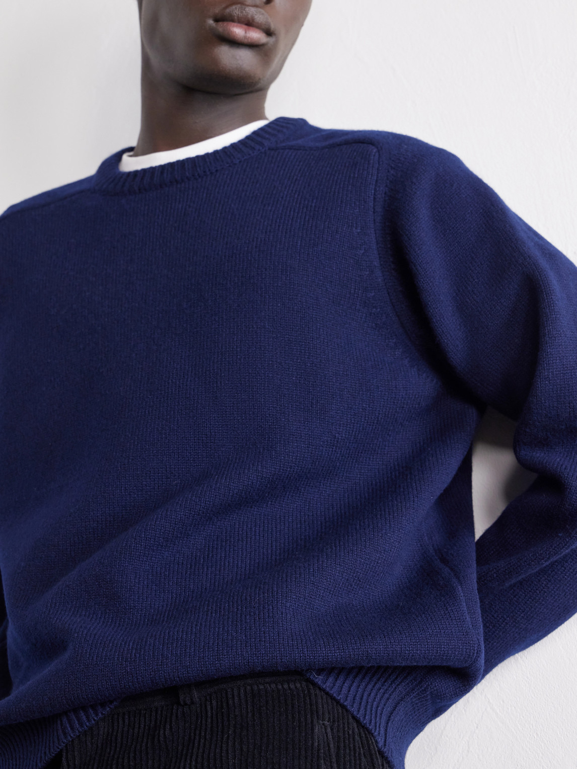 Paneled Sweater