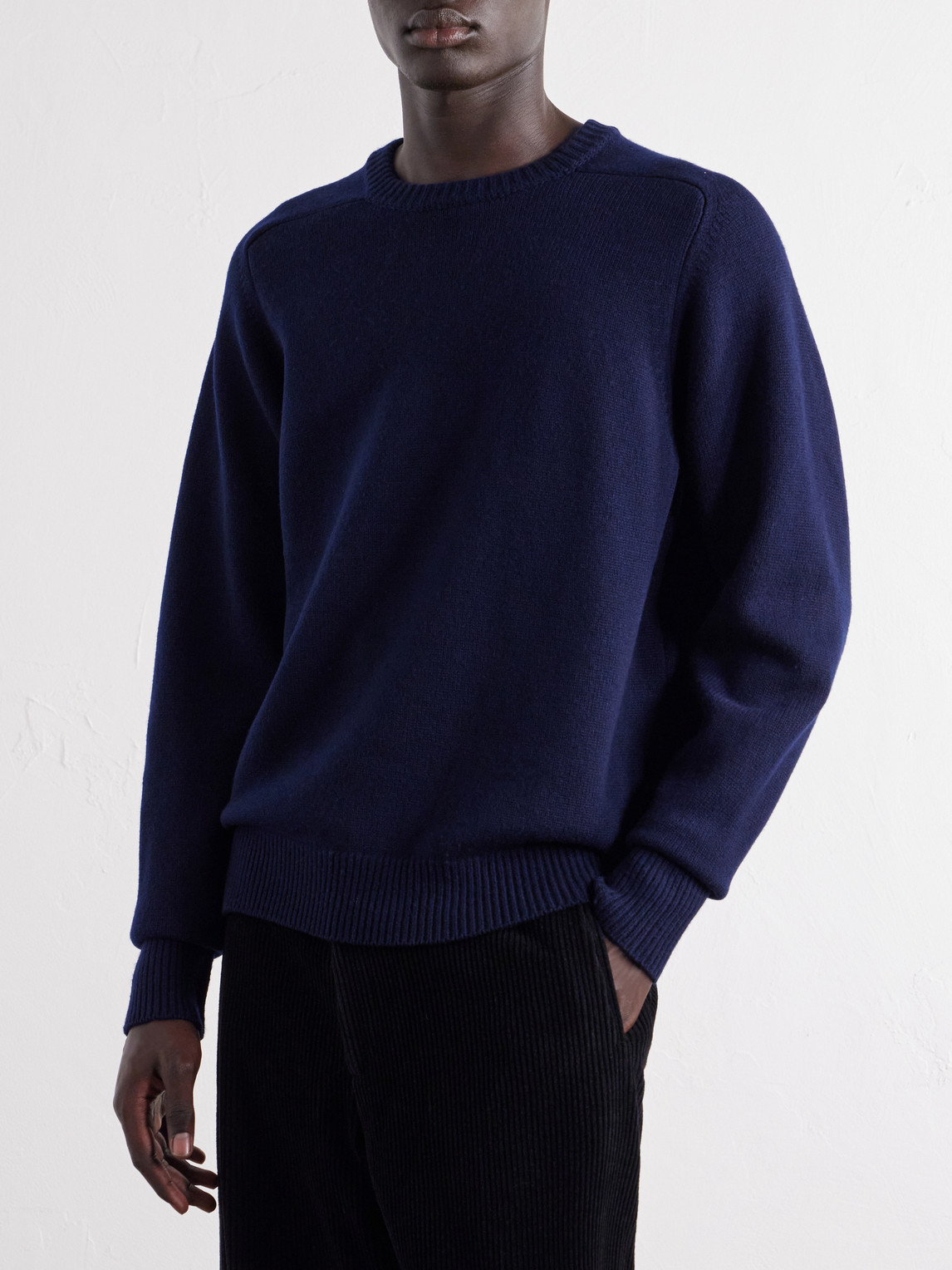 Paneled Sweater