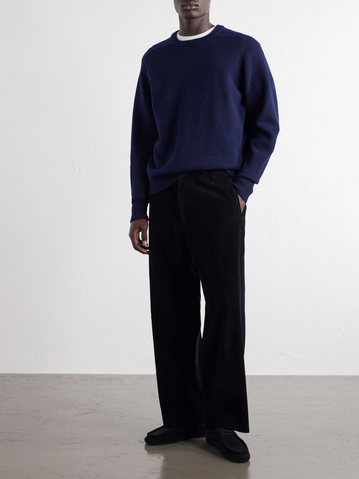 Paneled Sweater