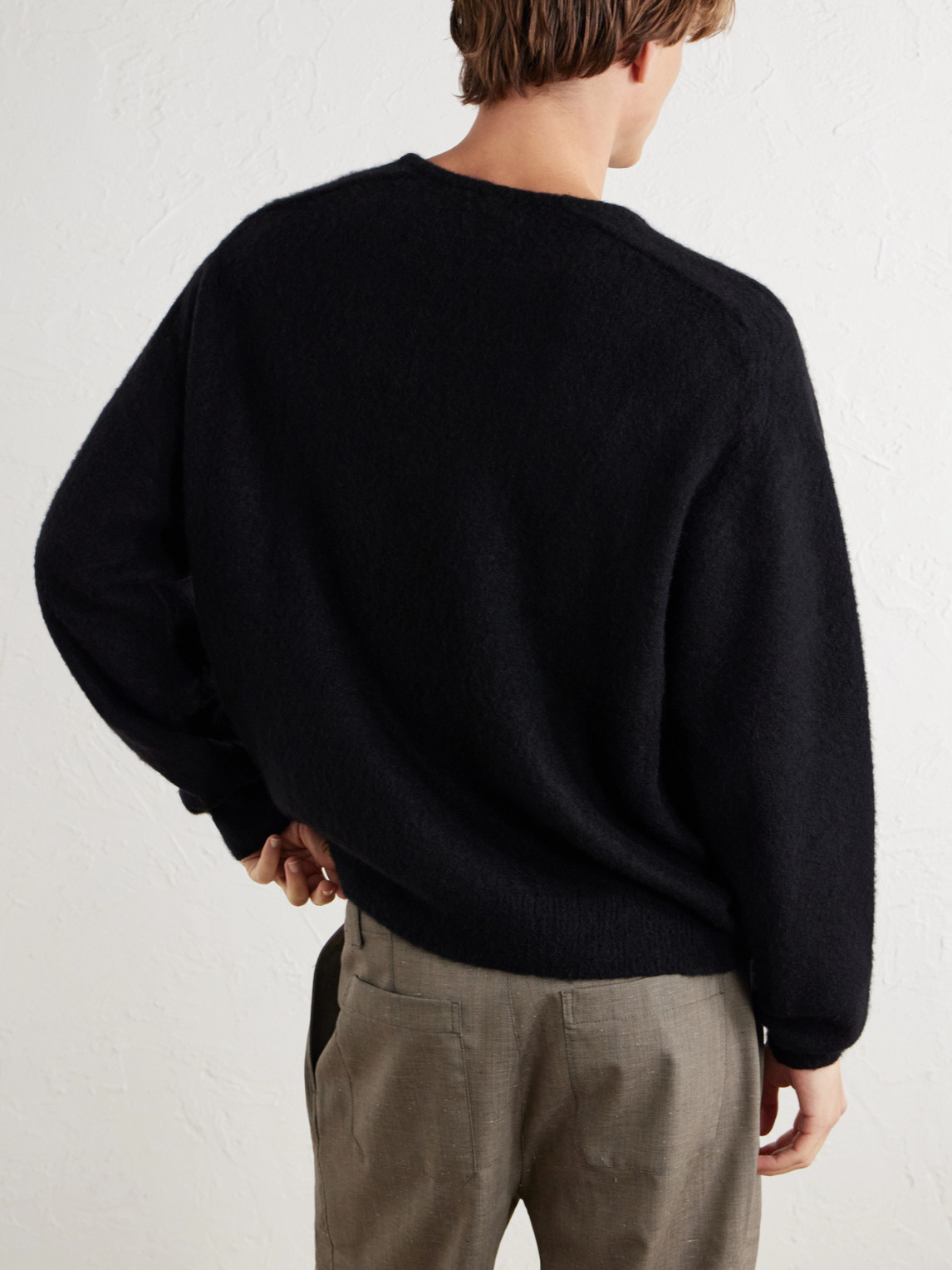 Brushed Cashmere Sweater