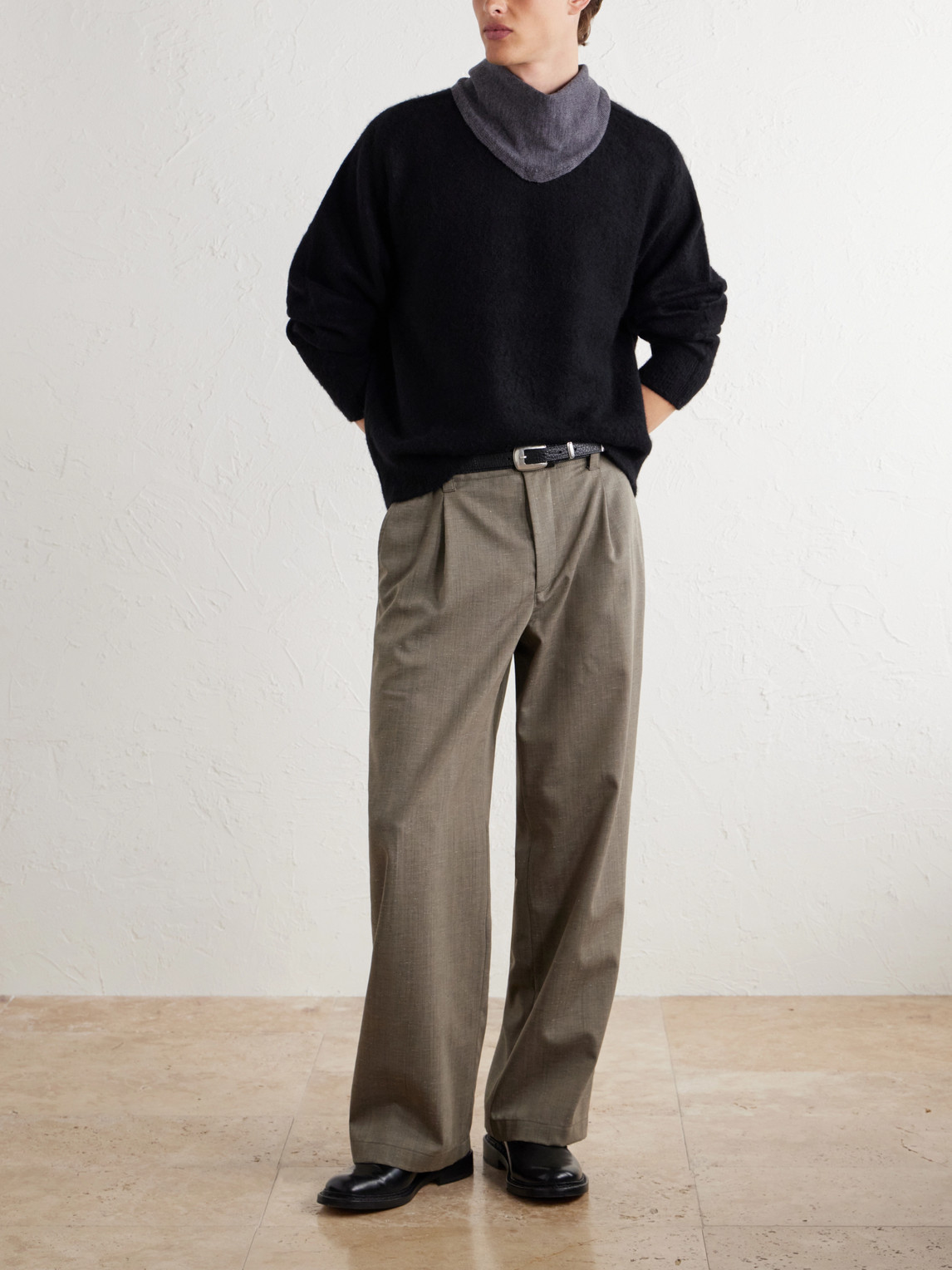 Brushed Cashmere Sweater