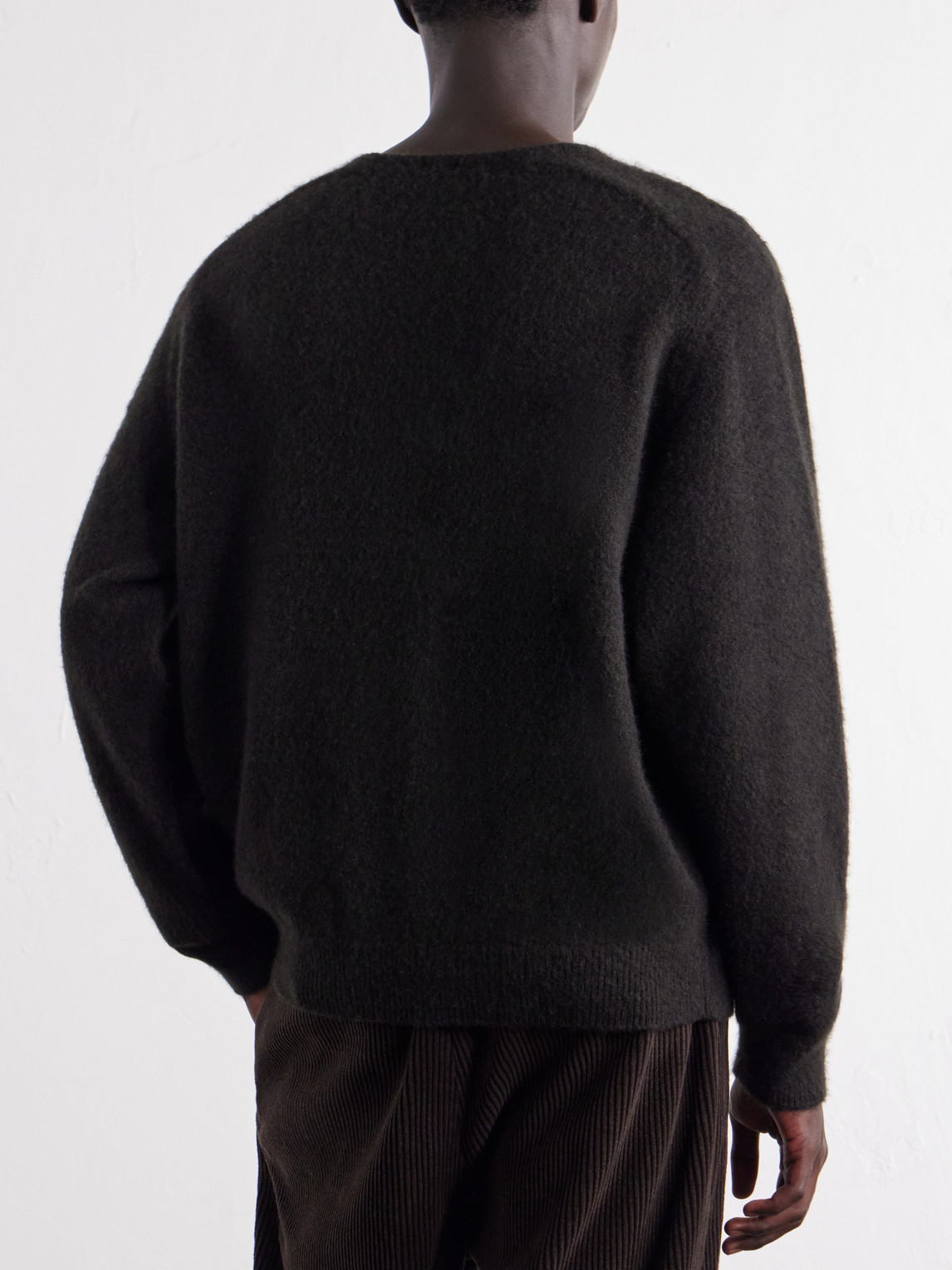 Brushed Cashmere Sweater