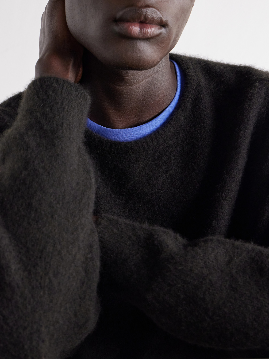 Brushed Cashmere Sweater