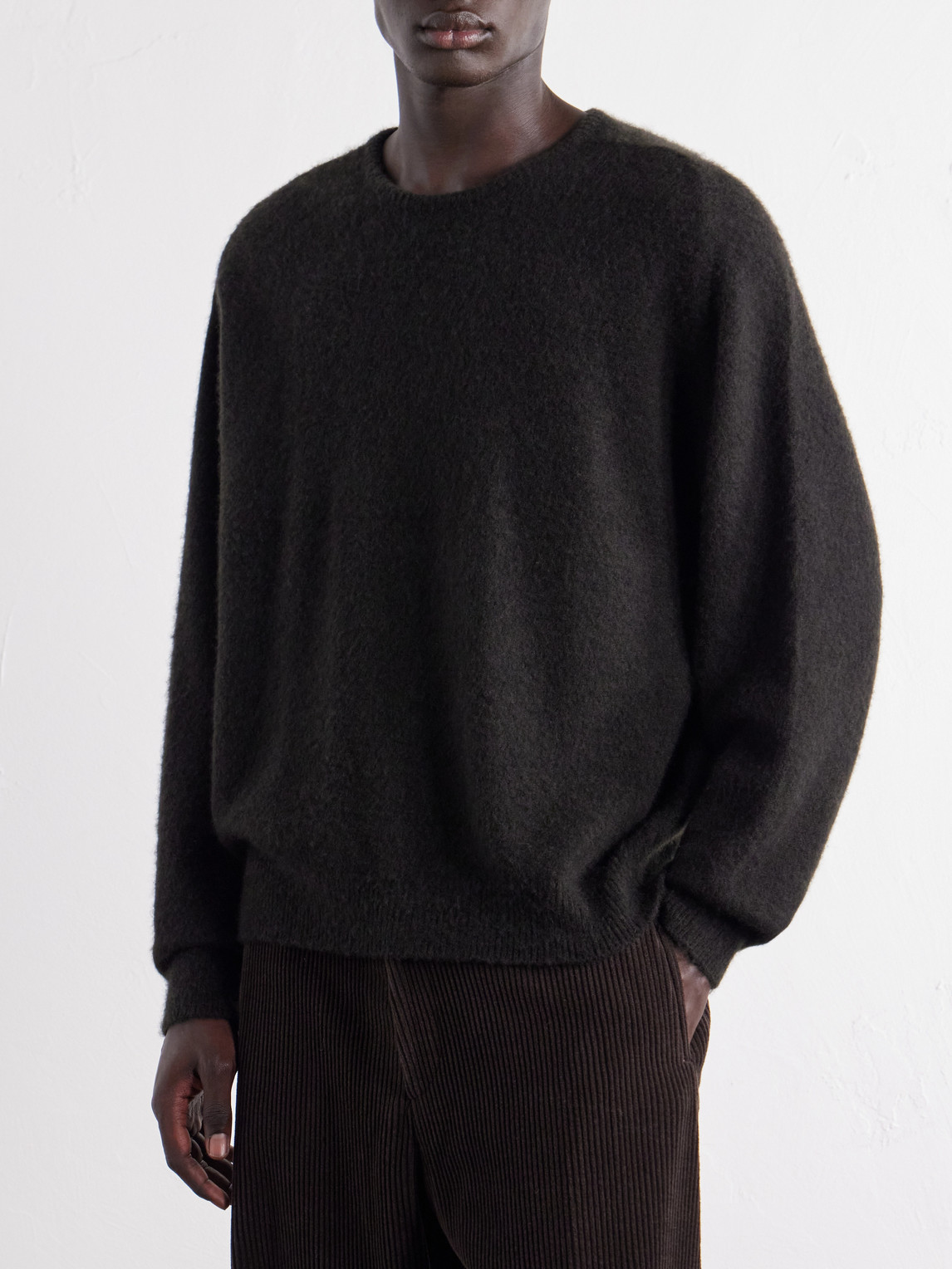 Brushed Cashmere Sweater